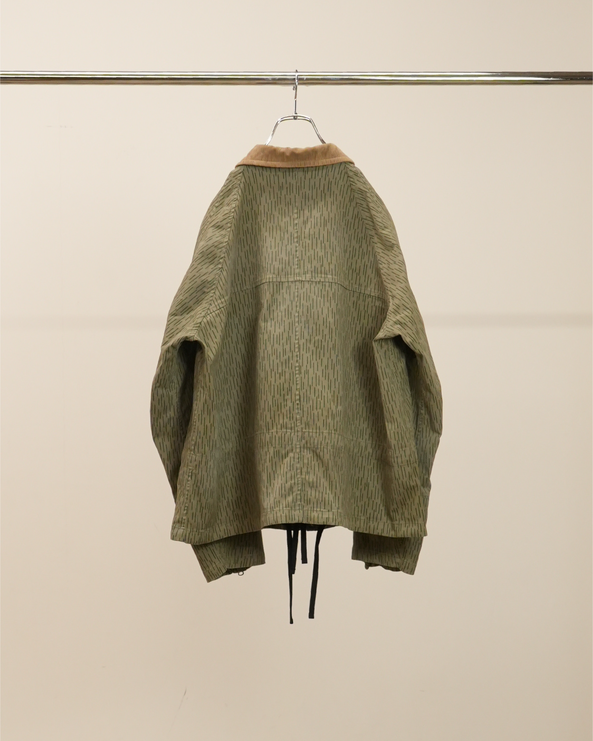 CAMO ZIPUP JACKET(RAIN DROP CAMO)