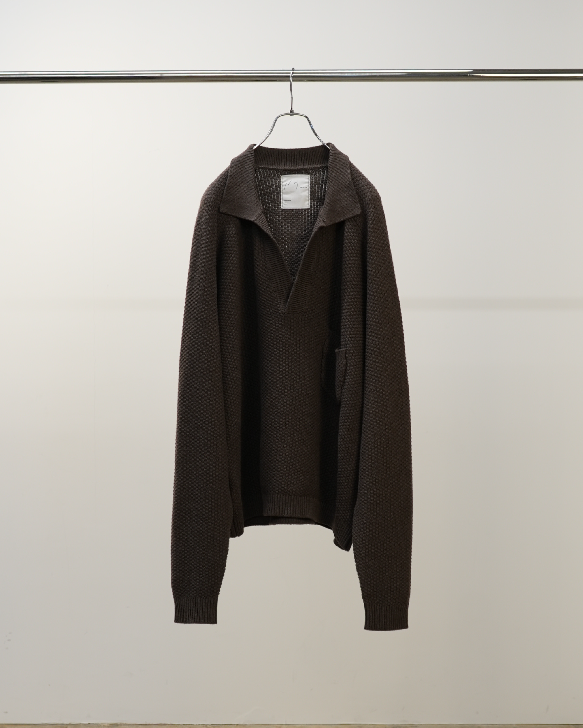 SKIPPER KNIT(BROWN)