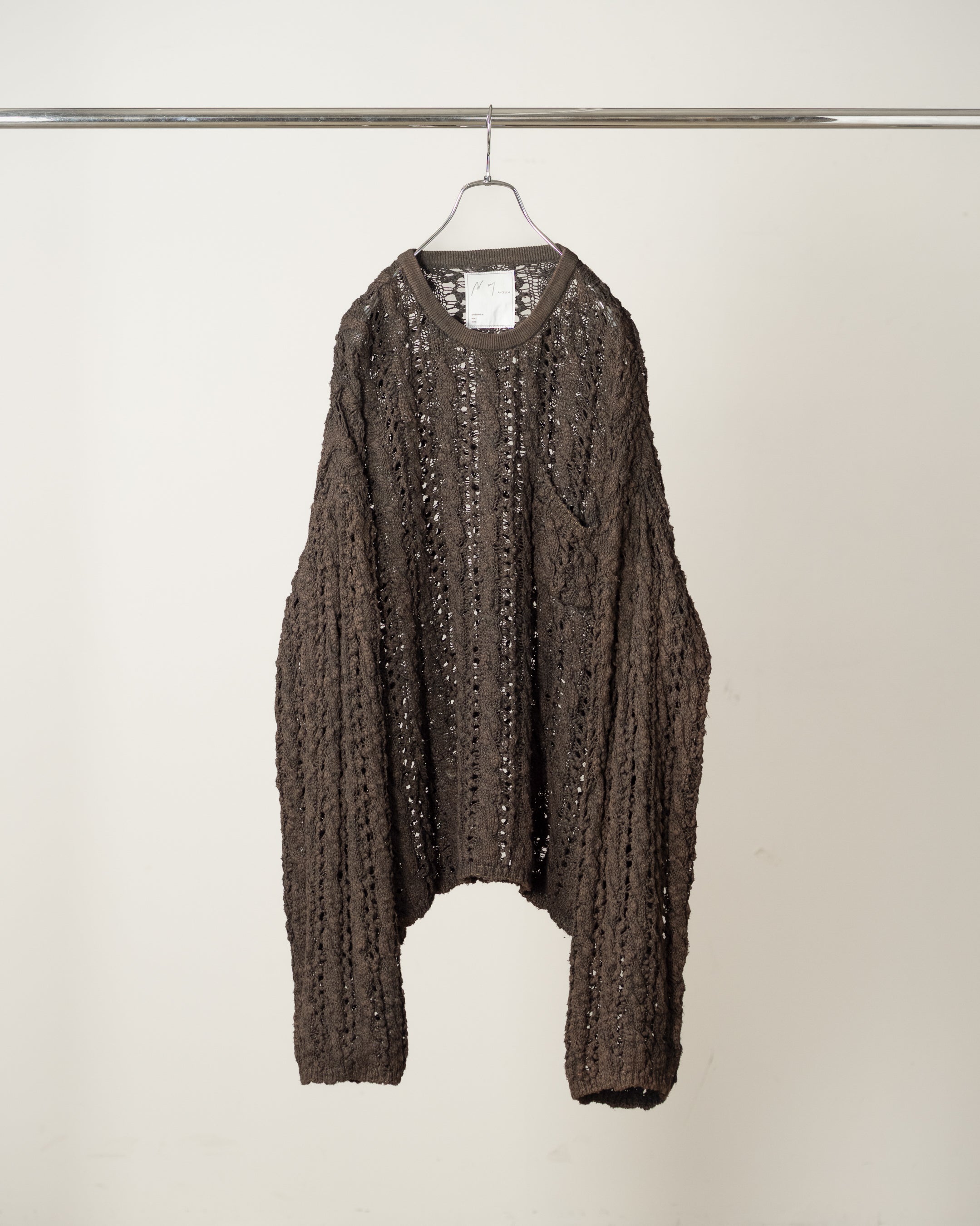MESH KNIT(BLACK)