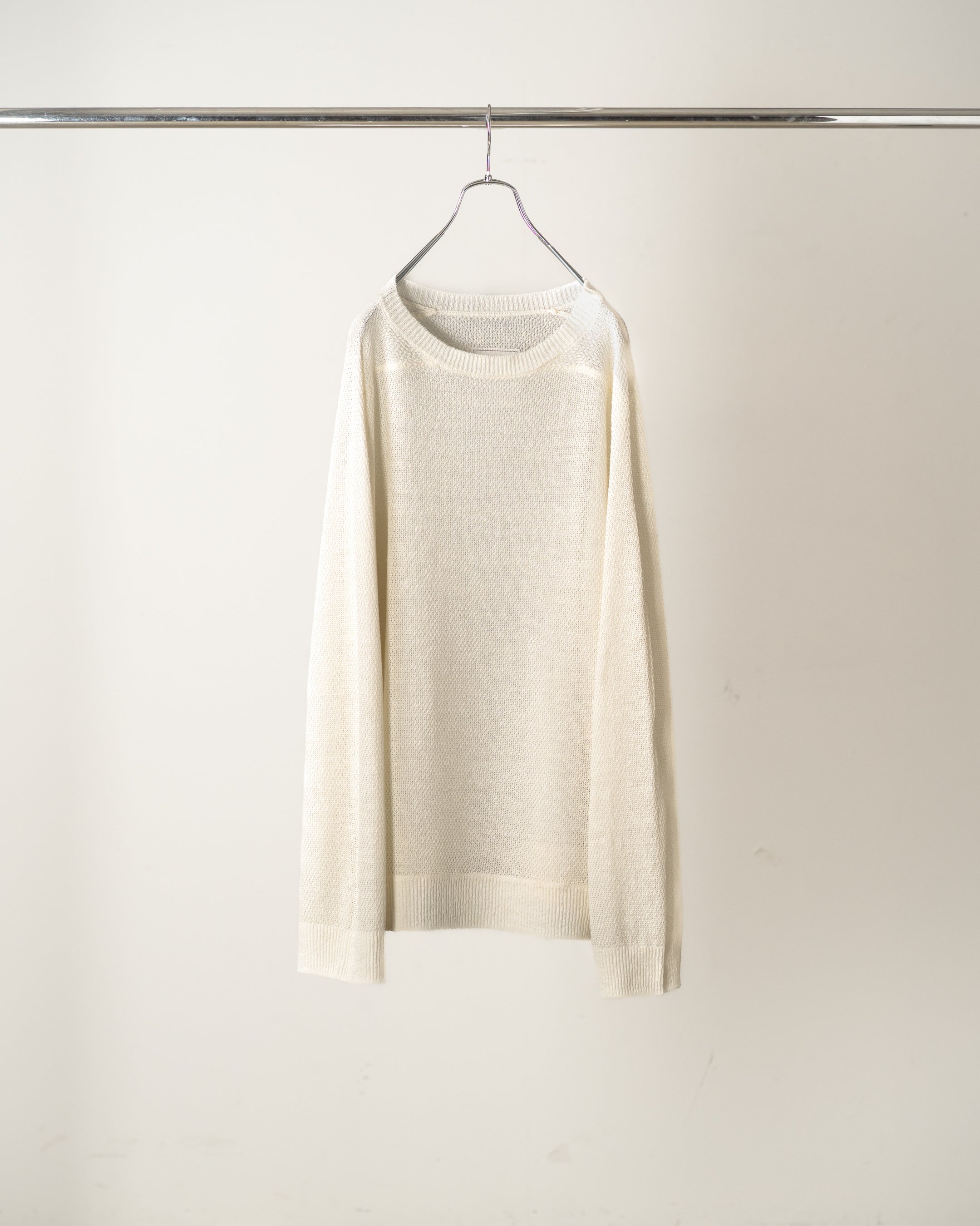 LINEN TUCK IN KNIT(IVORY)