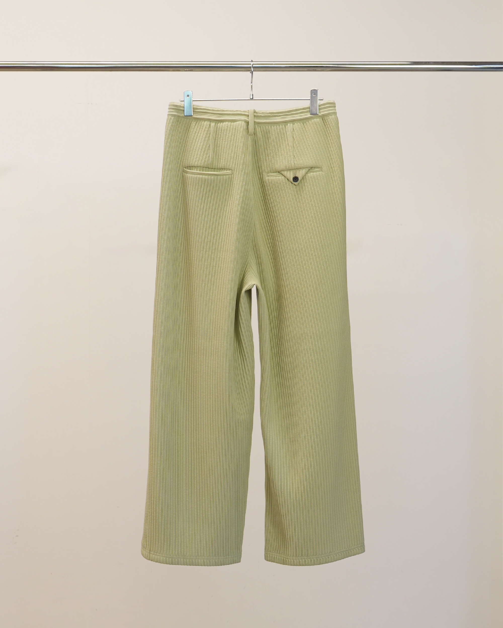WIDE EASY PANTS(WASABI)