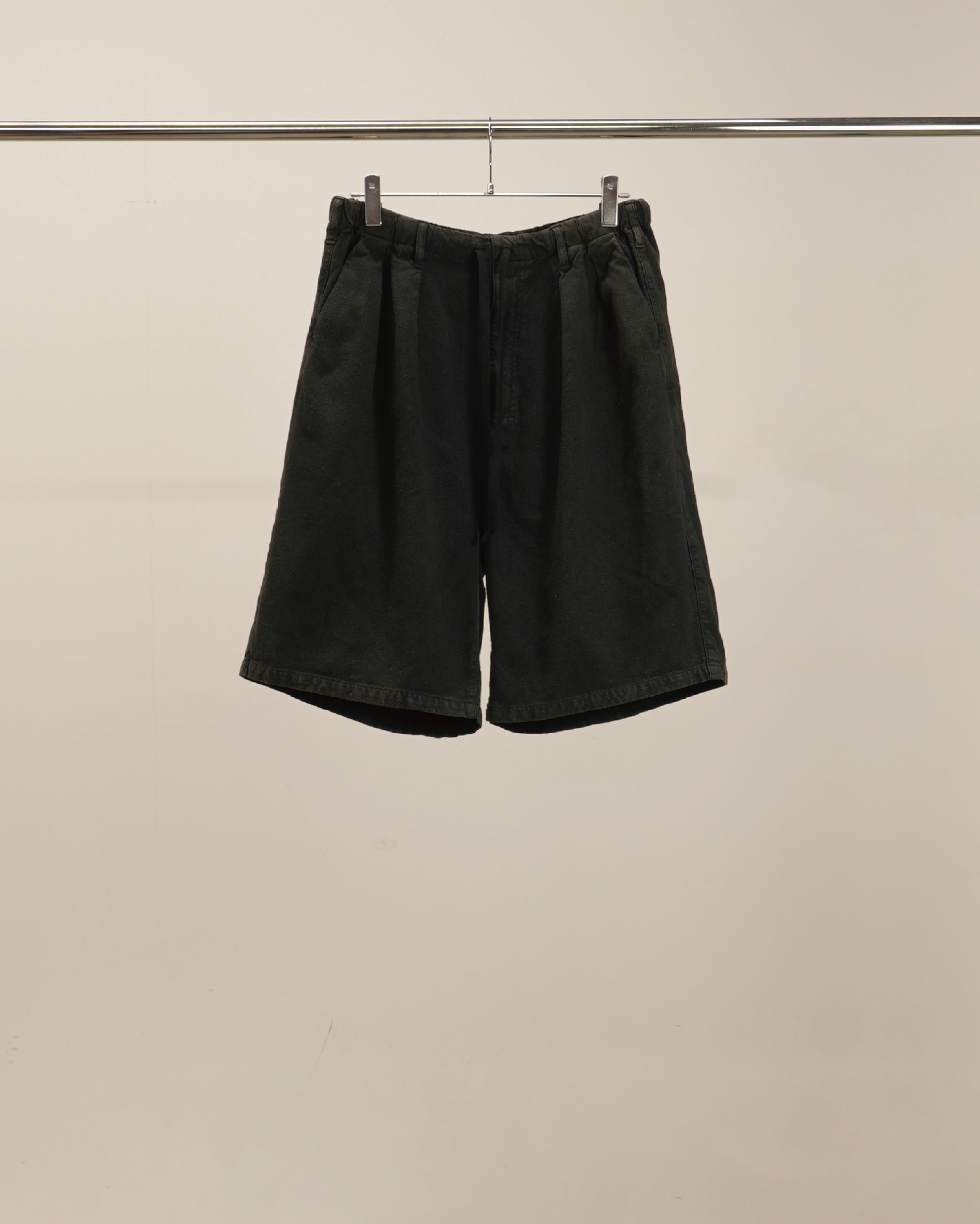 C/R DUCK SHORT PANTS(BLACK)