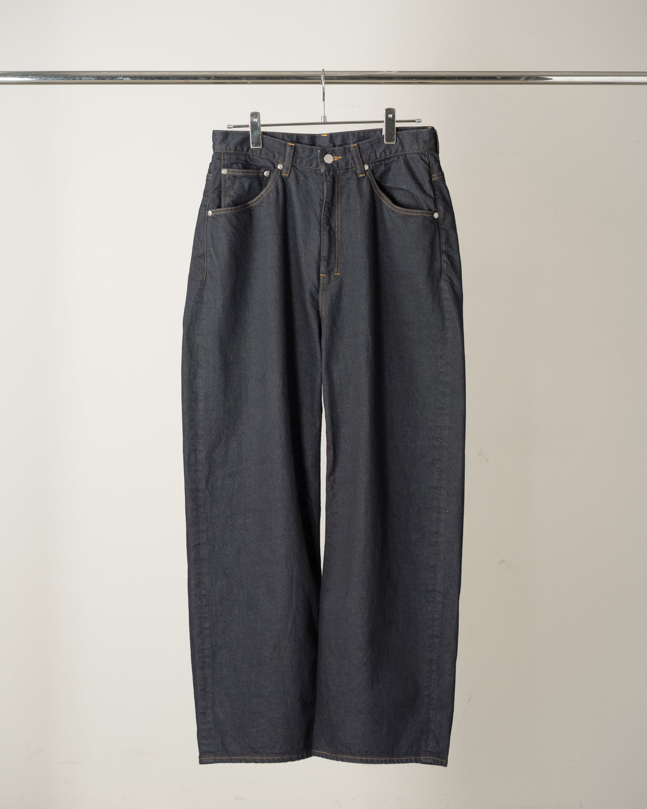 STRAIGHT WIDE DENIM PANTS OW