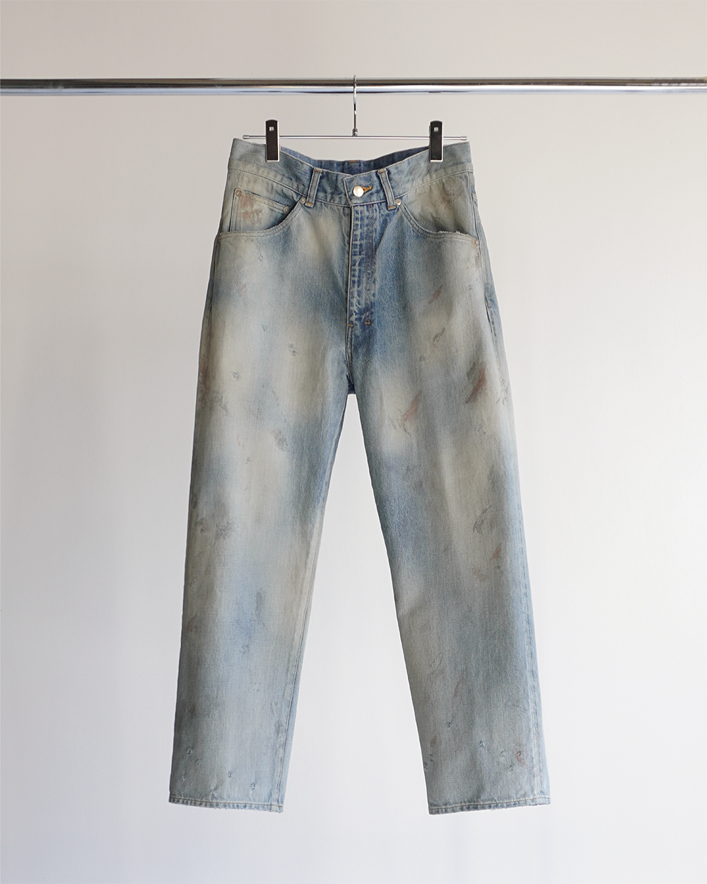 SELVEDGE DENIM STRAIGHT 5P PANTS – etoqk