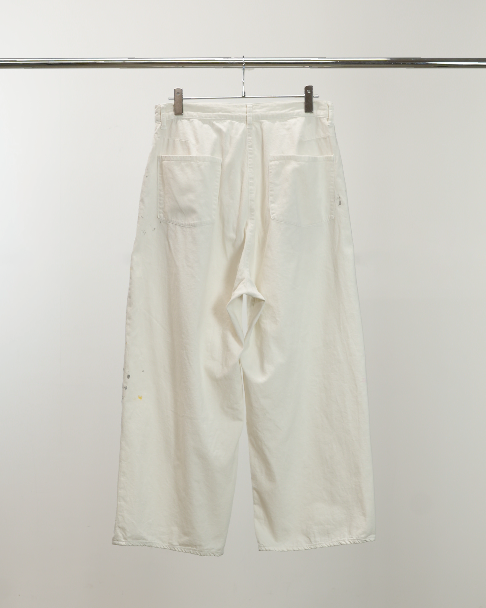 【ANCELLM/exclusive】PAINTED LIGHT OZ REPAIR DENIM PANTS