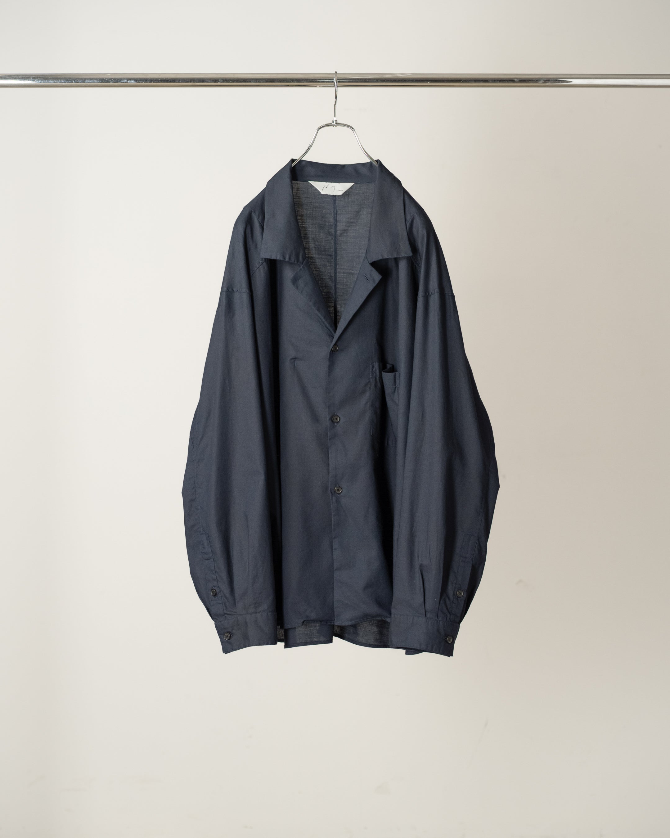 C/S TAILORED SHIRT(NAVY)