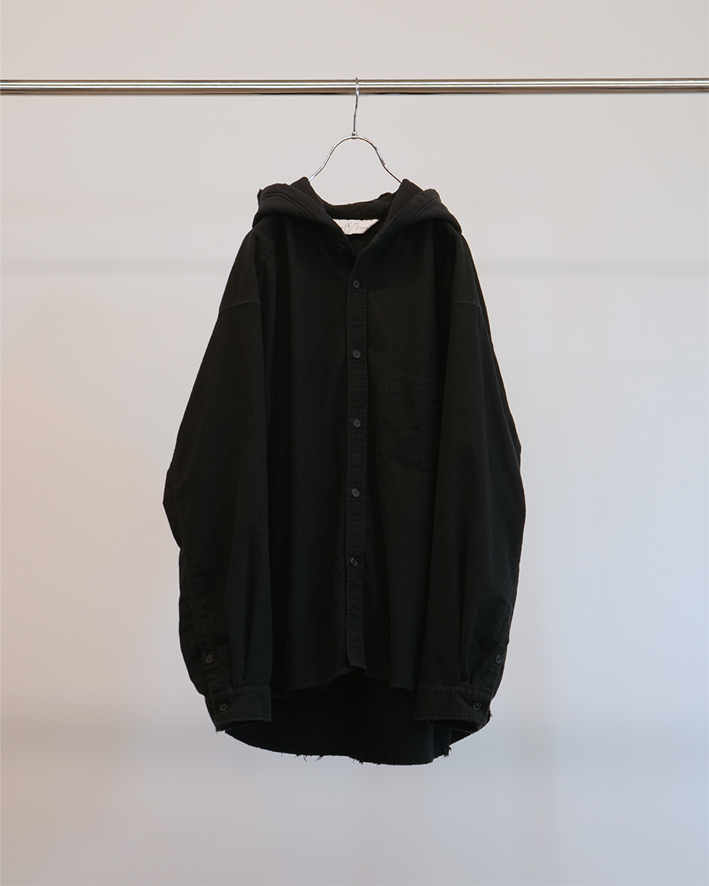 HOODIE SHIRT(BLACK)