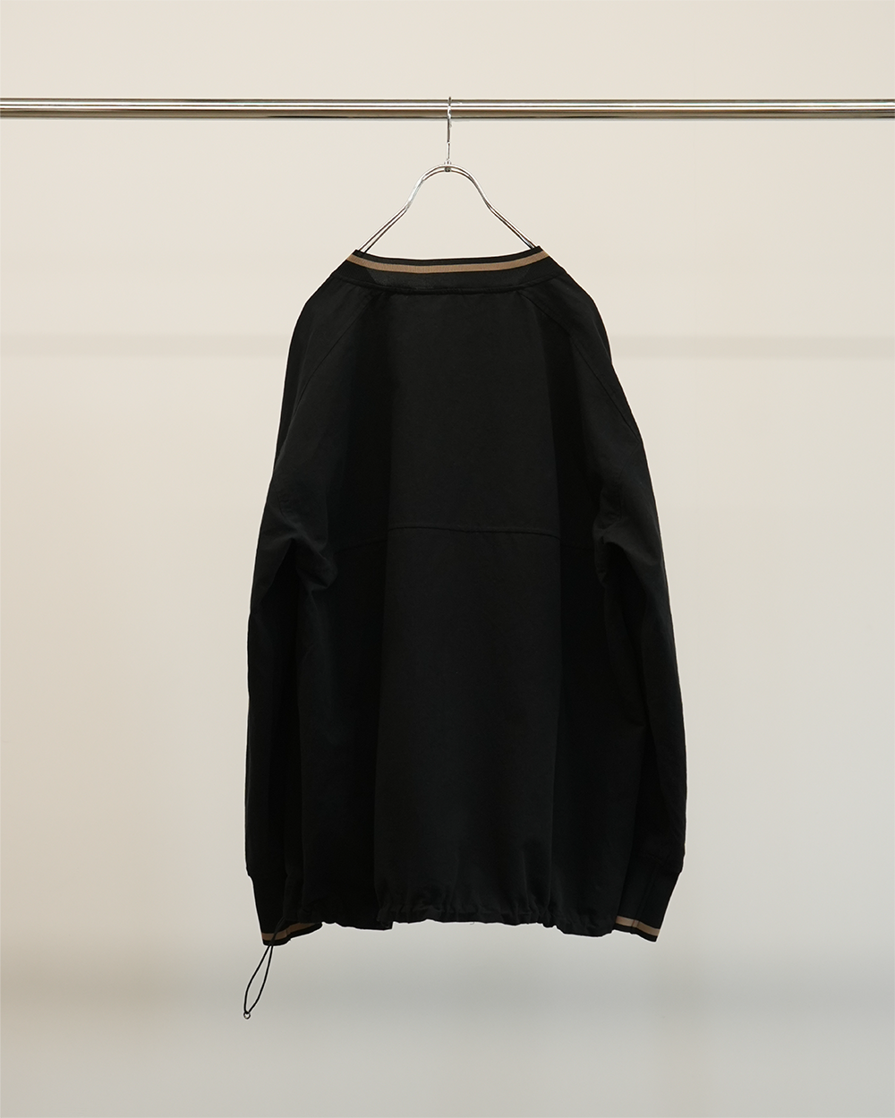 C/N PULLOVER SHIRT(BLACK)