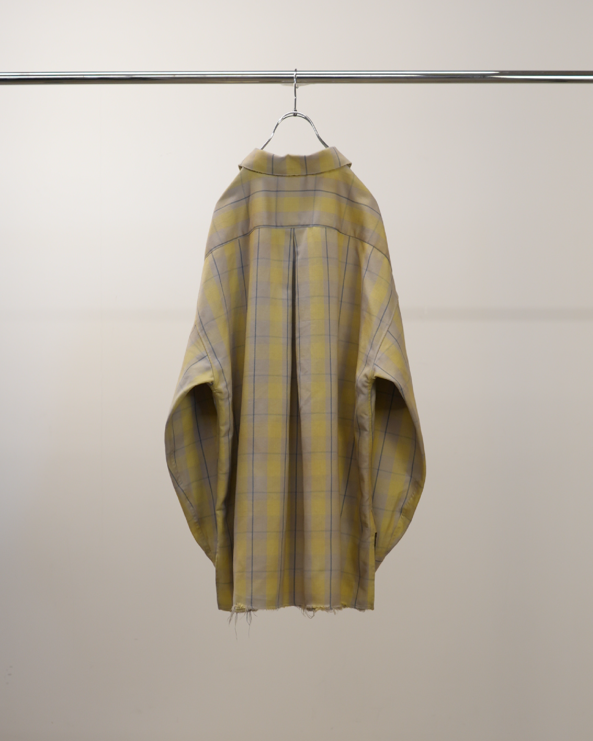 C/R CHECK SHIRT(YELLOW)