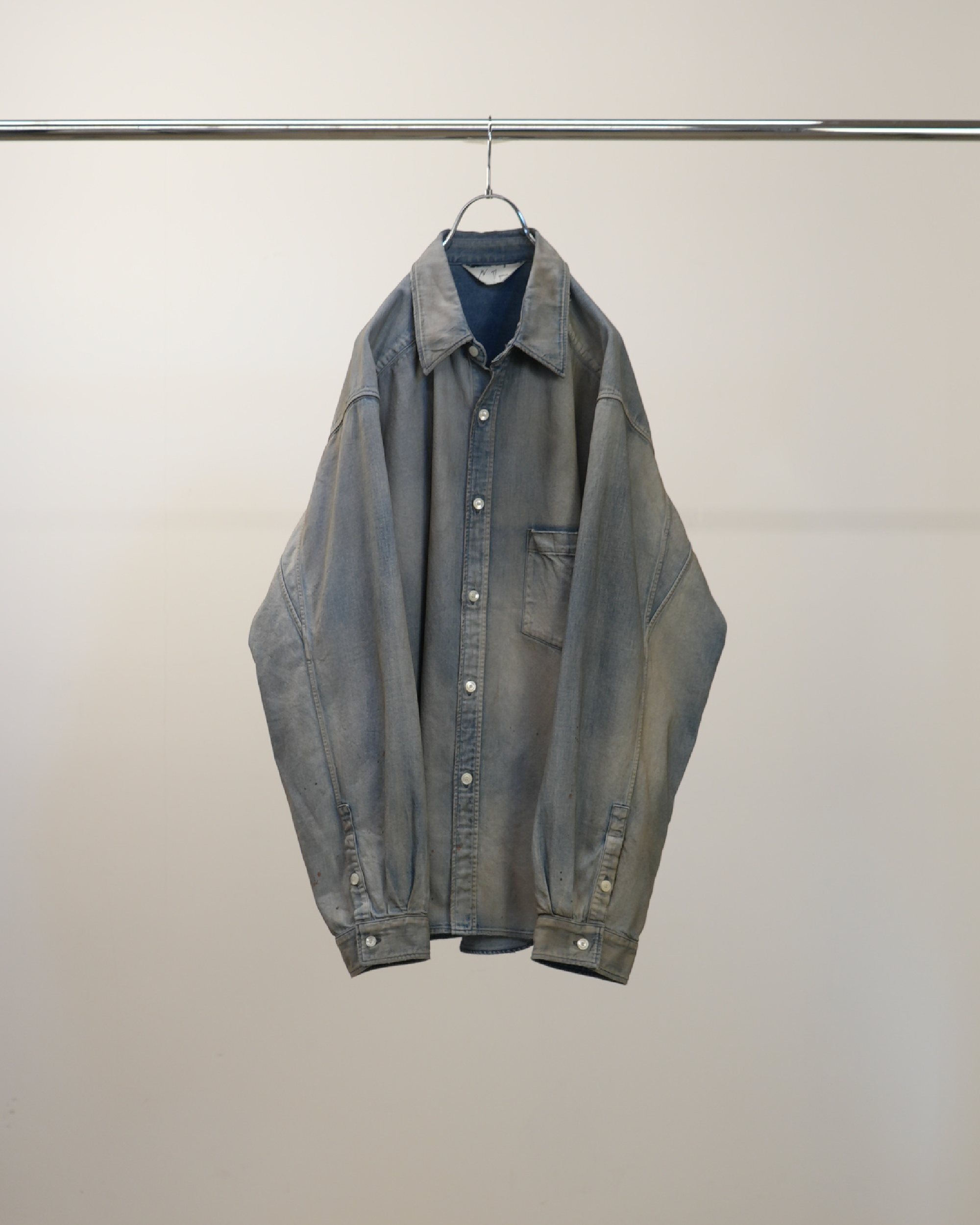 DENIM DRESS SHIRT(INDIGO)
