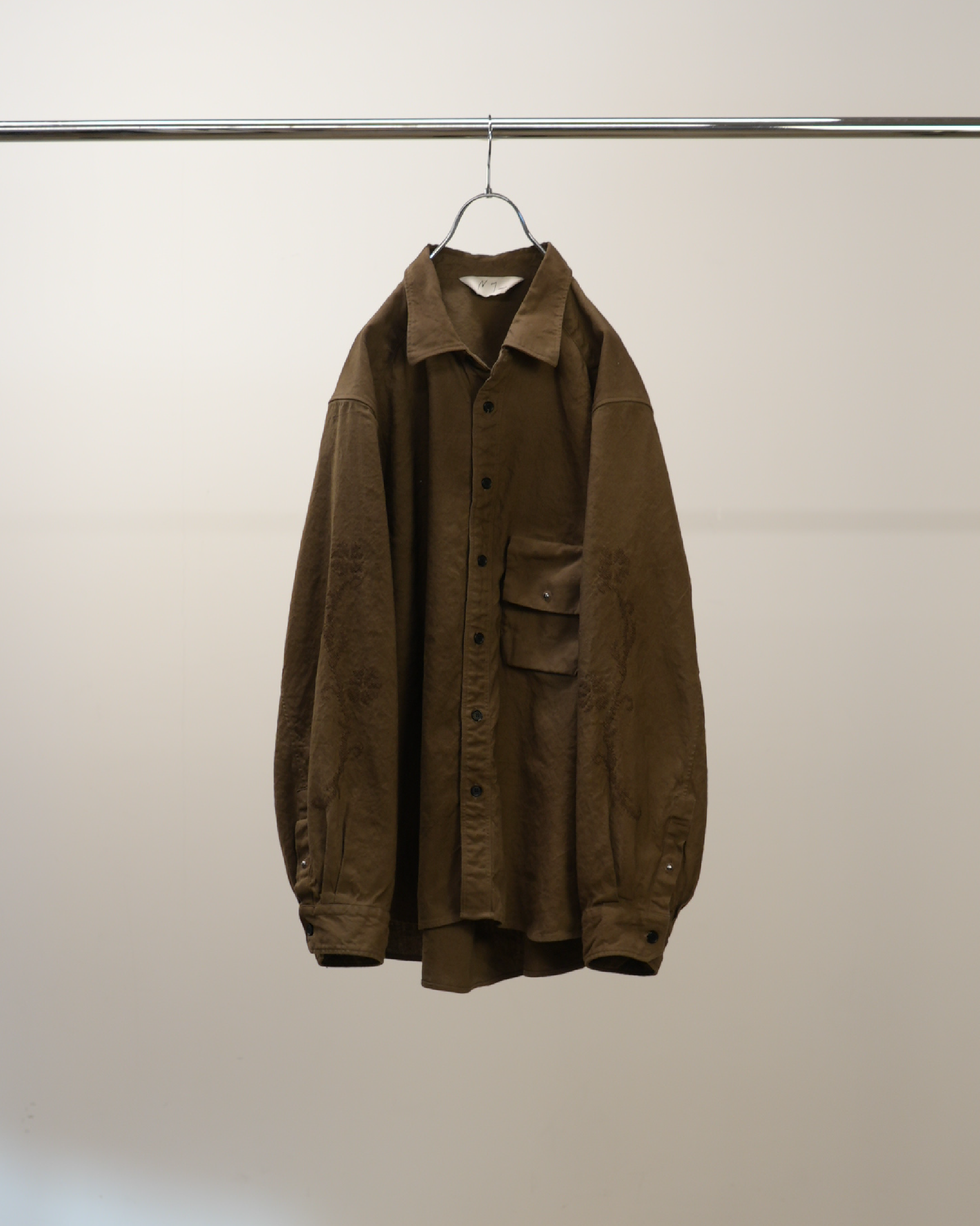 STRONG×SHOOP MOHAIR SHIRT BROWN M 本日発送 STRONG×SHOOP MOHAIR SHIRT BROWN M 本日発送 STRONG×SHOOP MOHAIR