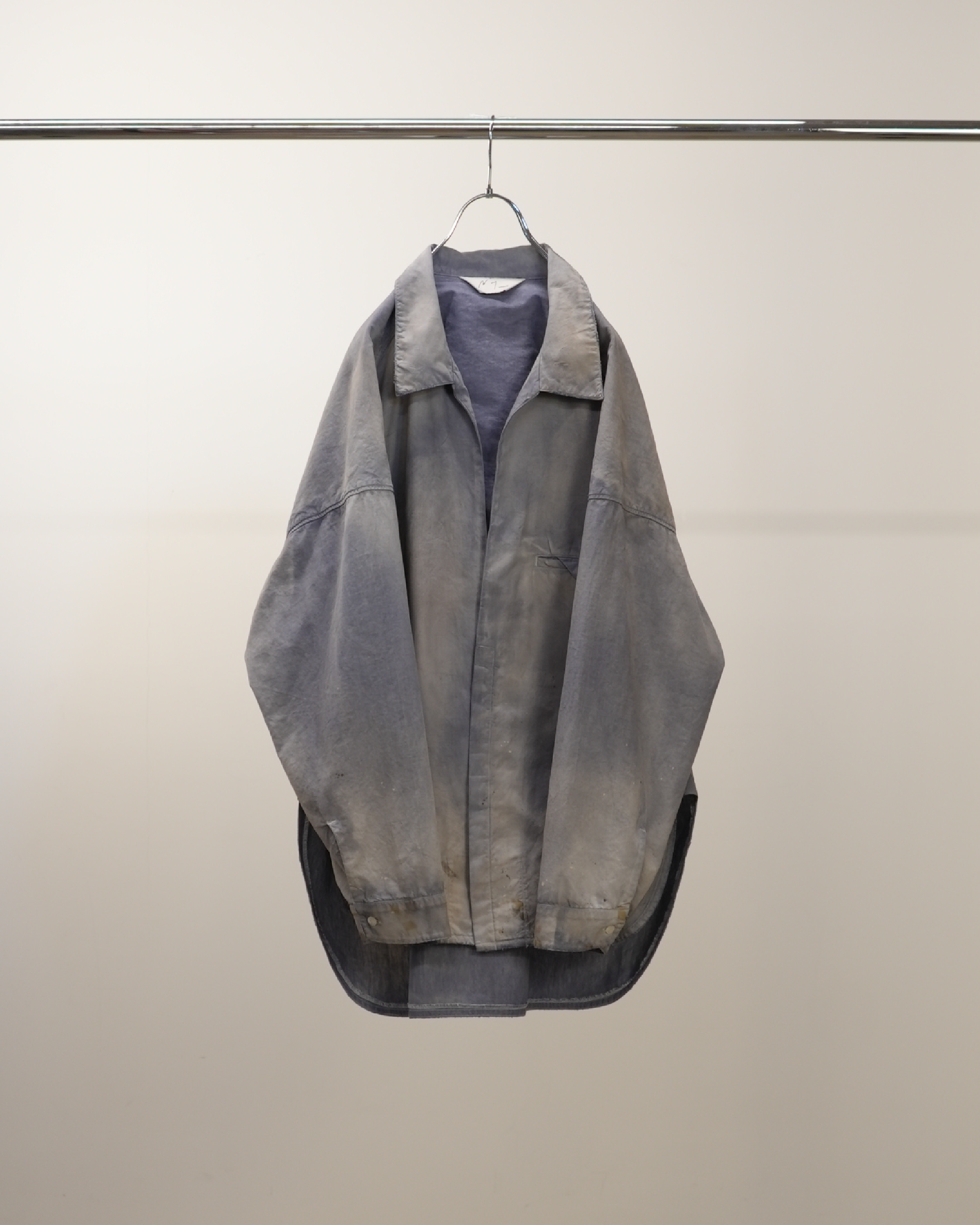 トップス AGING CHAMBRAY LONG SHIRT AGING CHAMBRAY LONG SHIRT(DUSKY PURPLE)