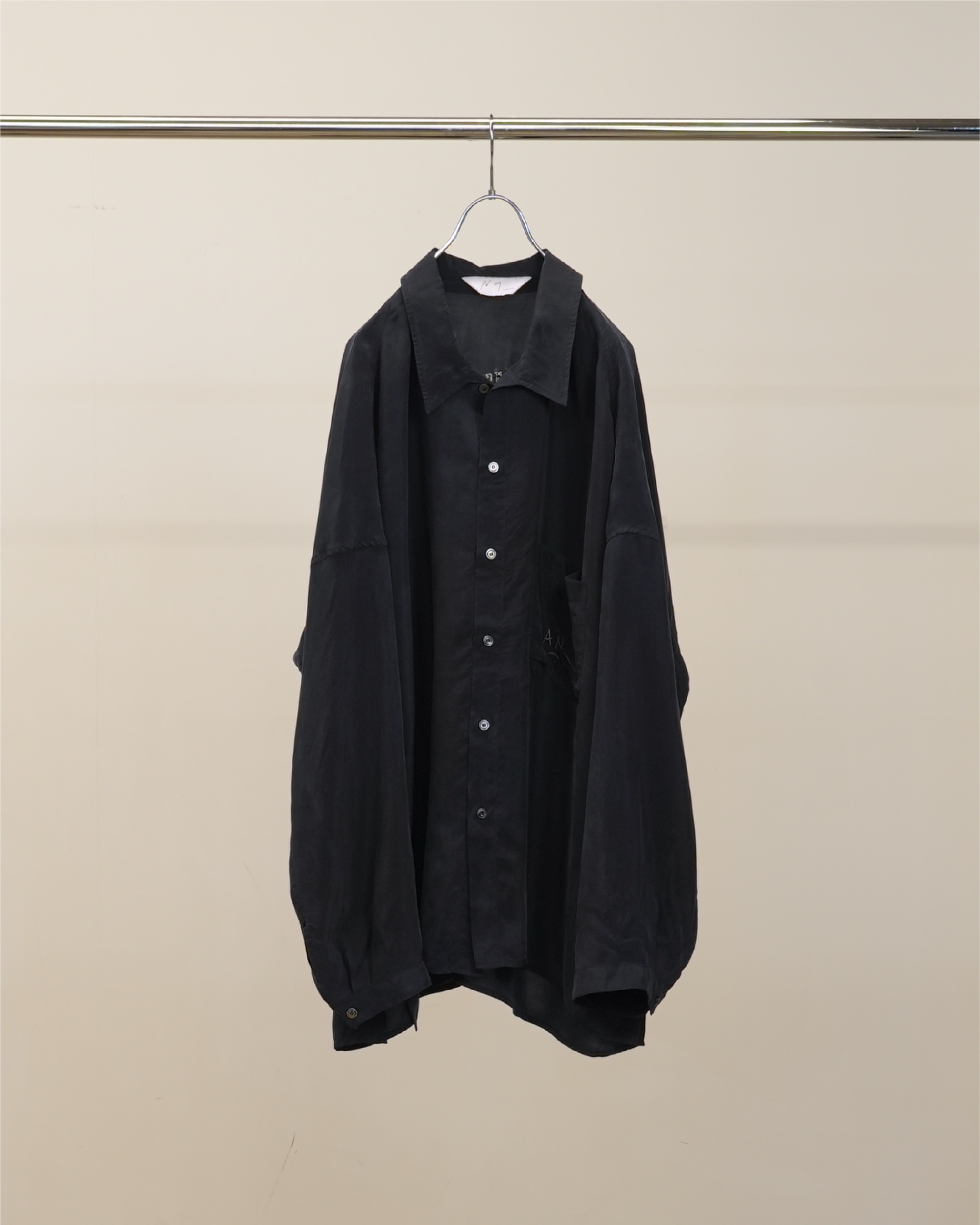 【やま様限定】EMBROIDERED SOUVENIR SHIRT NAVY 2 EMBROIDERED SOUVENIR SHIRT(NAVY)