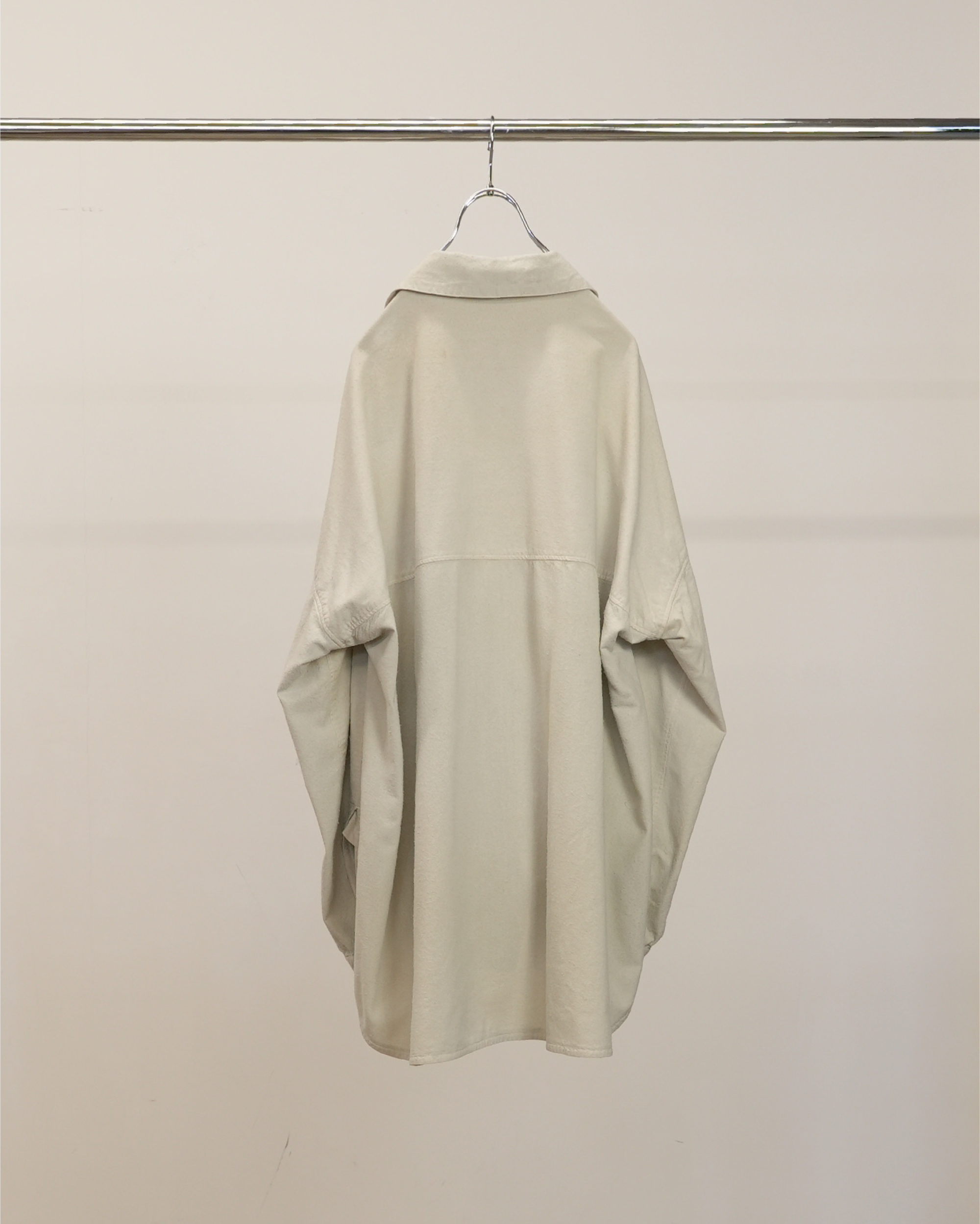 SILK NEP LONG SHIRT(OFF)