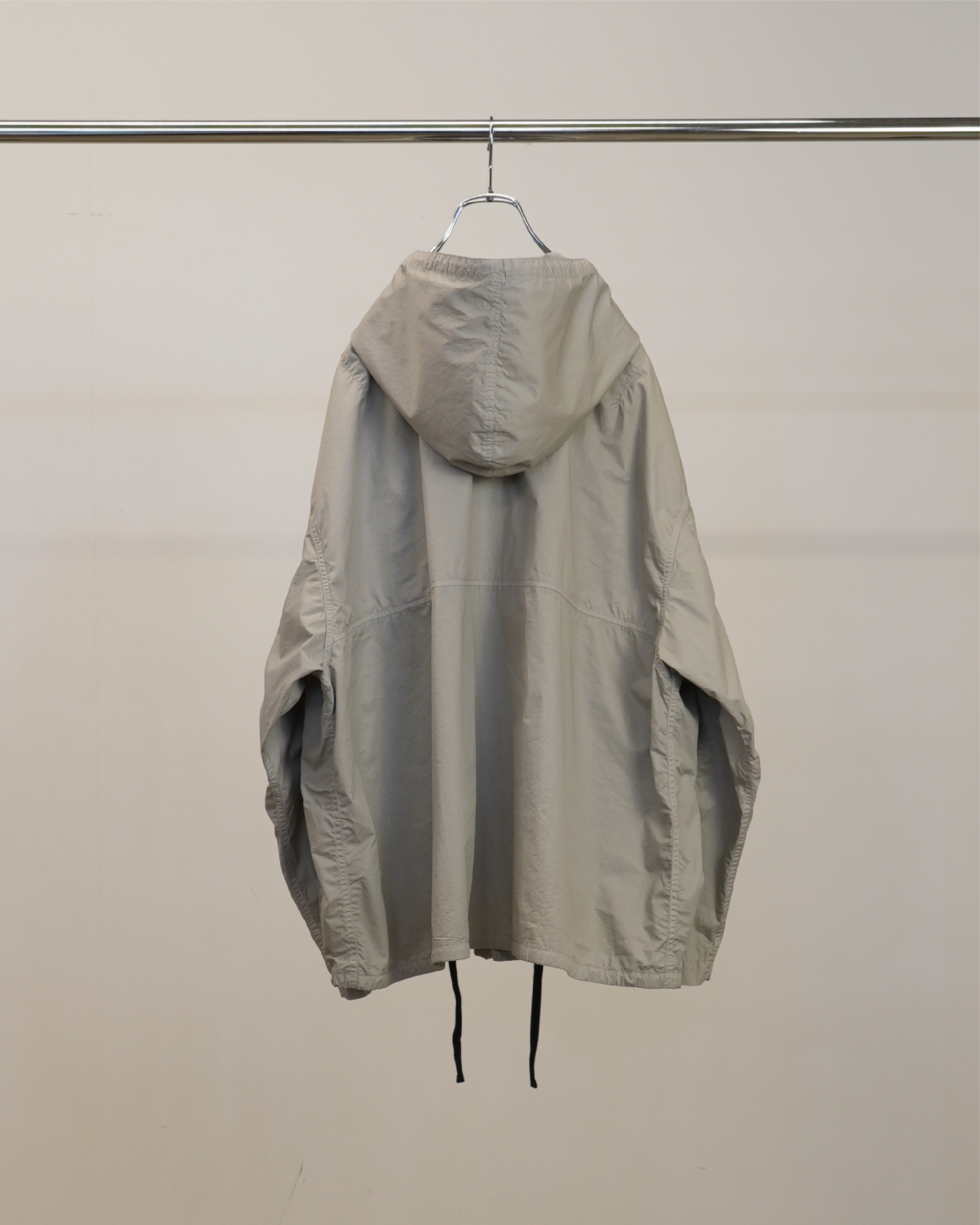 HOODED FIELD SHIRT JACKET(GRAY)