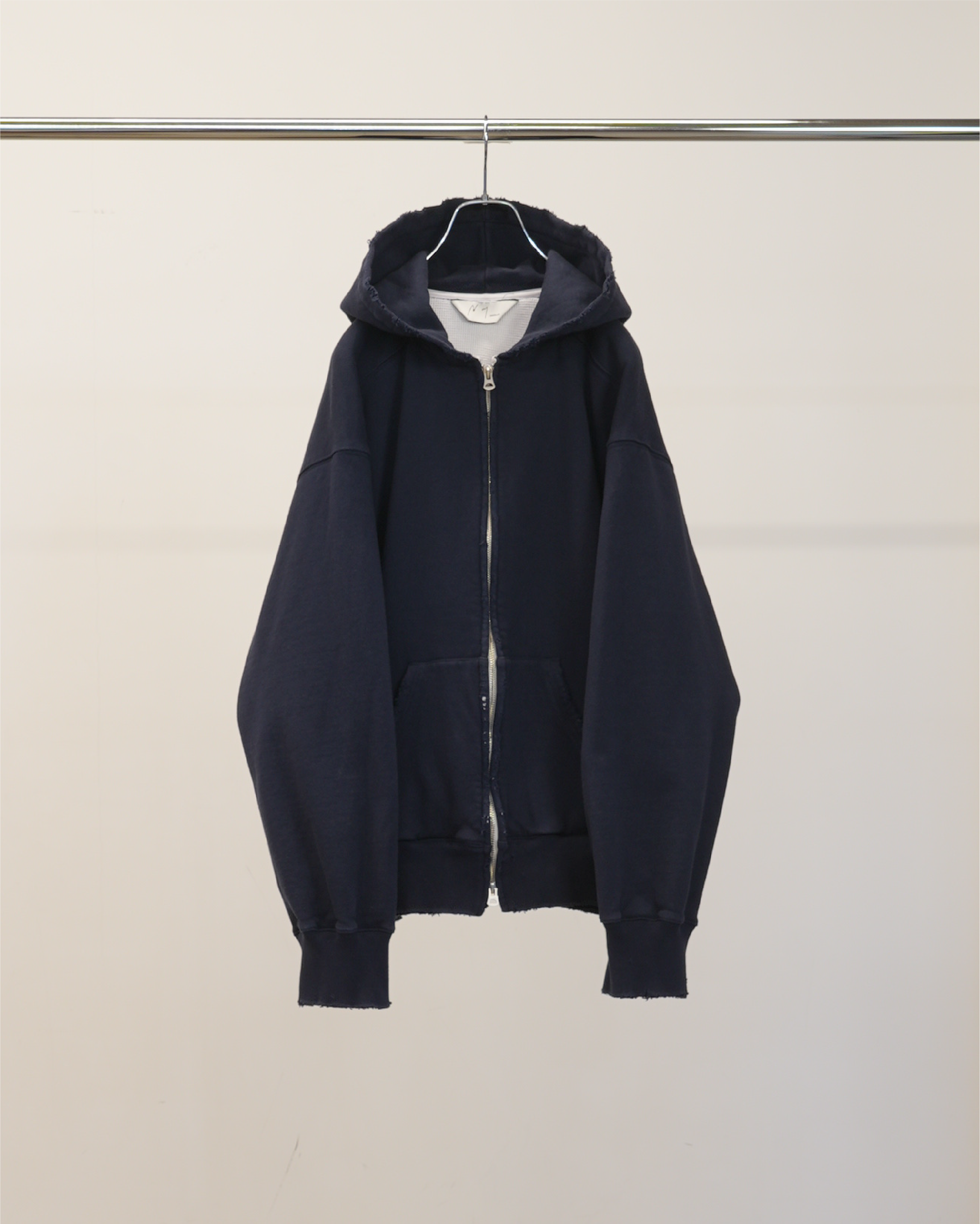 ZIP HOODIE(NAVY)