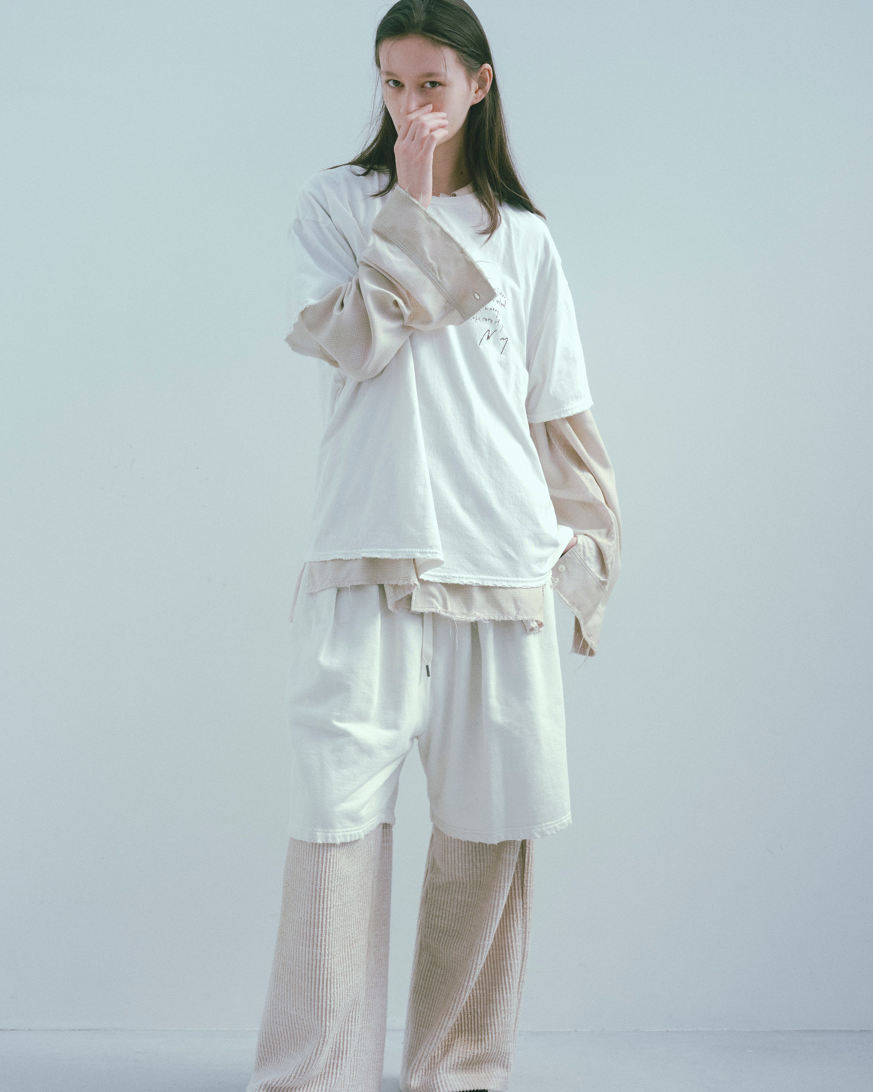 MESSAGE T-SHIRT(WHITE)