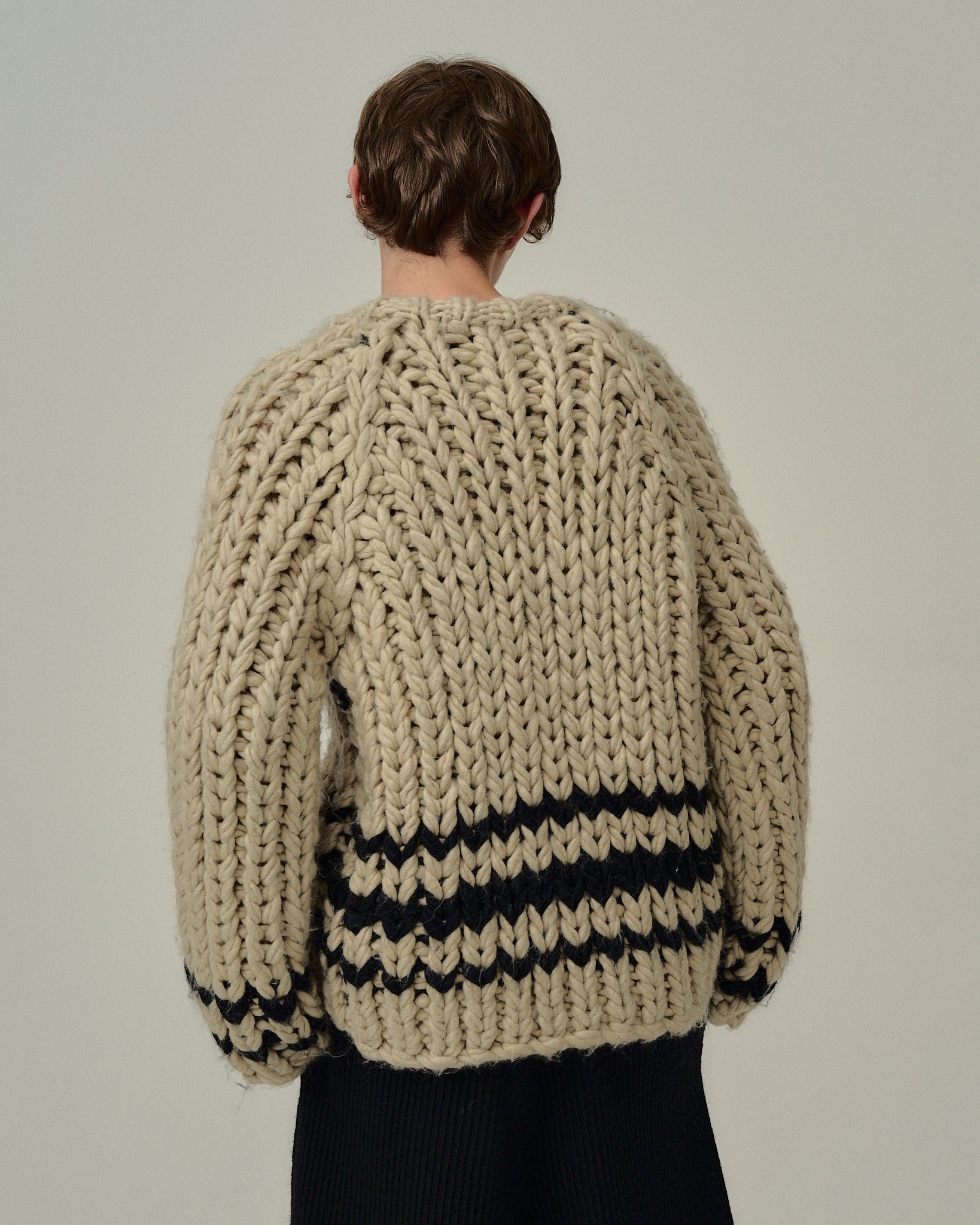 CHUNKY KNIT(BEIGE)