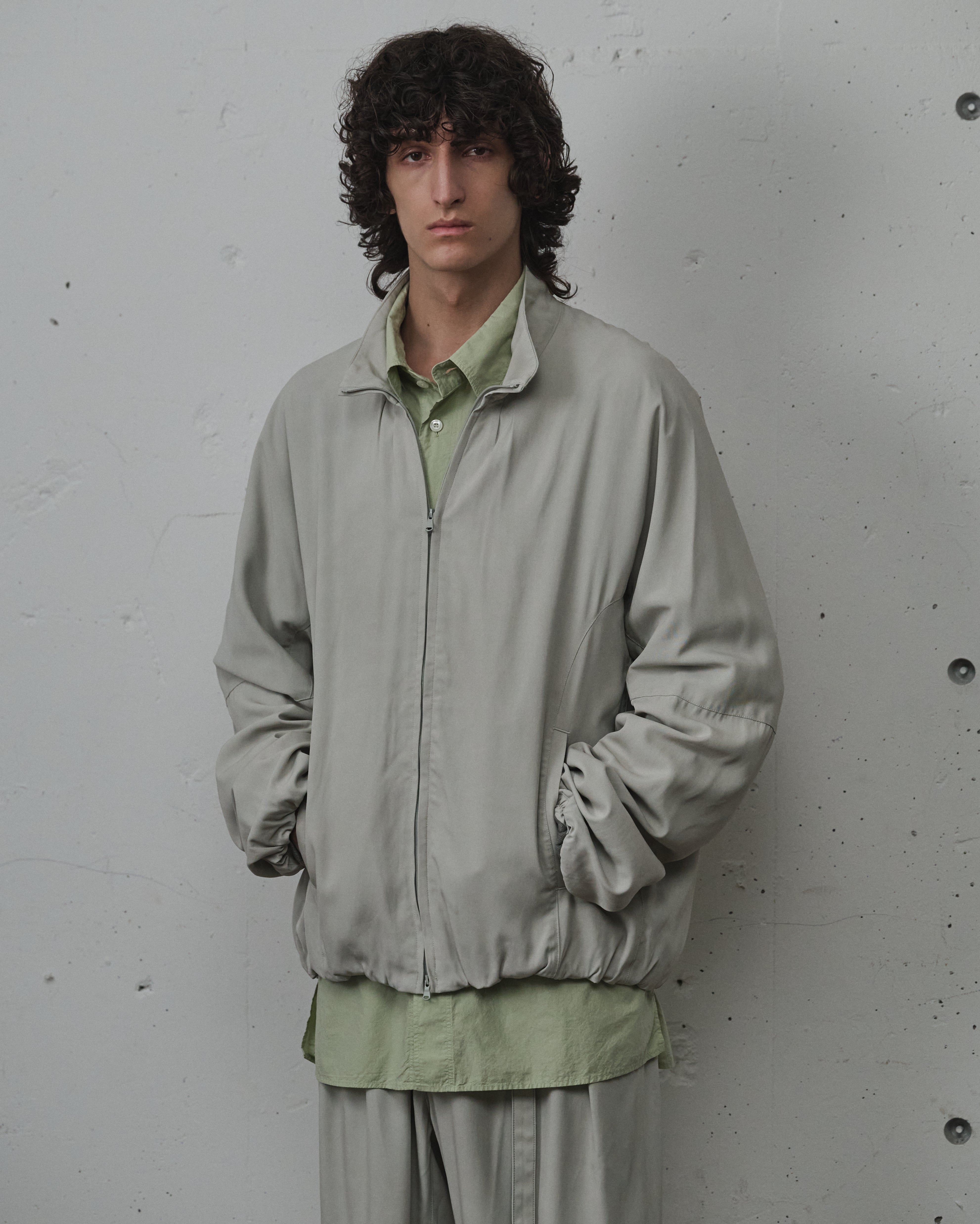 TUCK KIMONO BLOUSON(MINT)