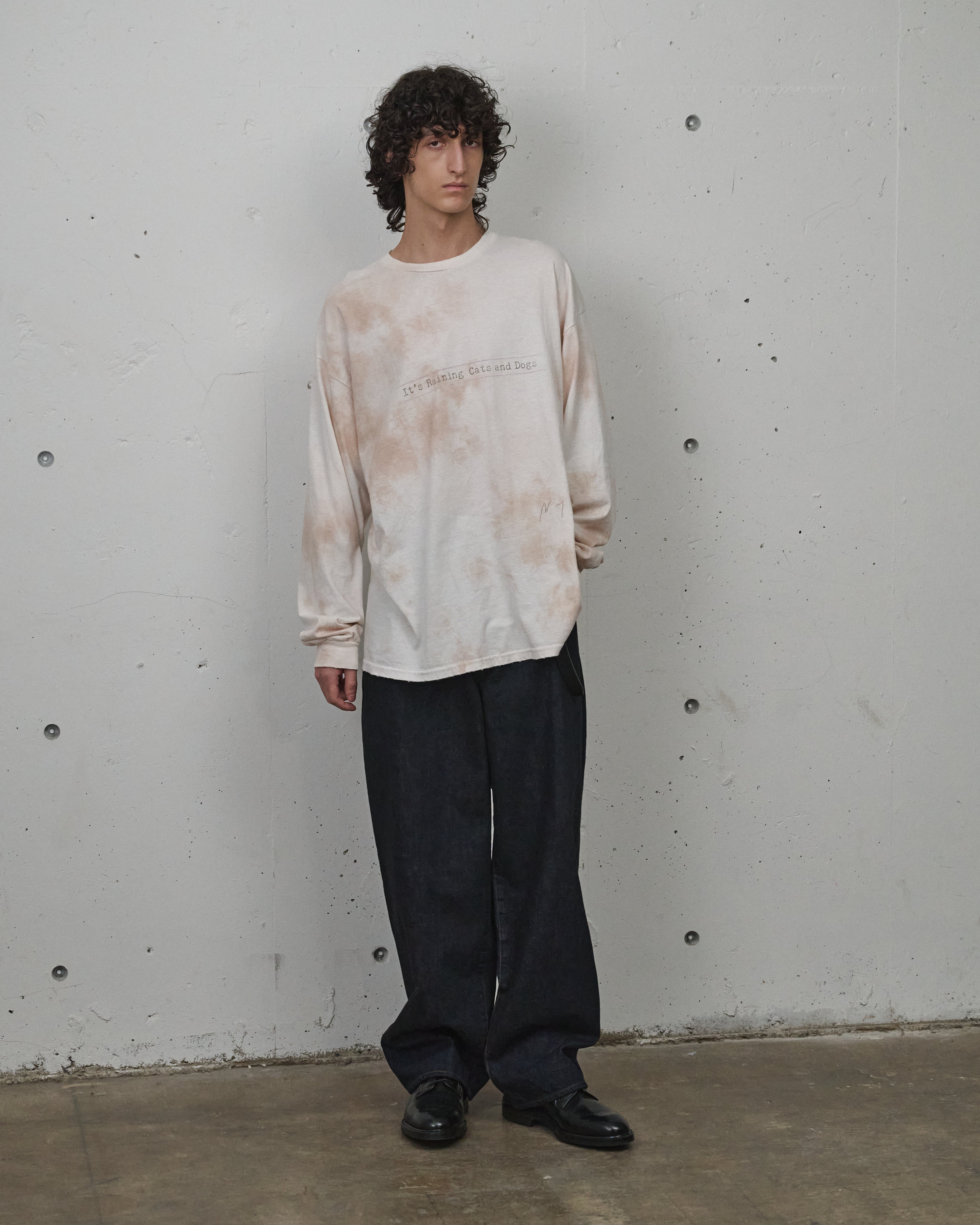 UNEVENNESS CATS AND DOGS LS(PINK)