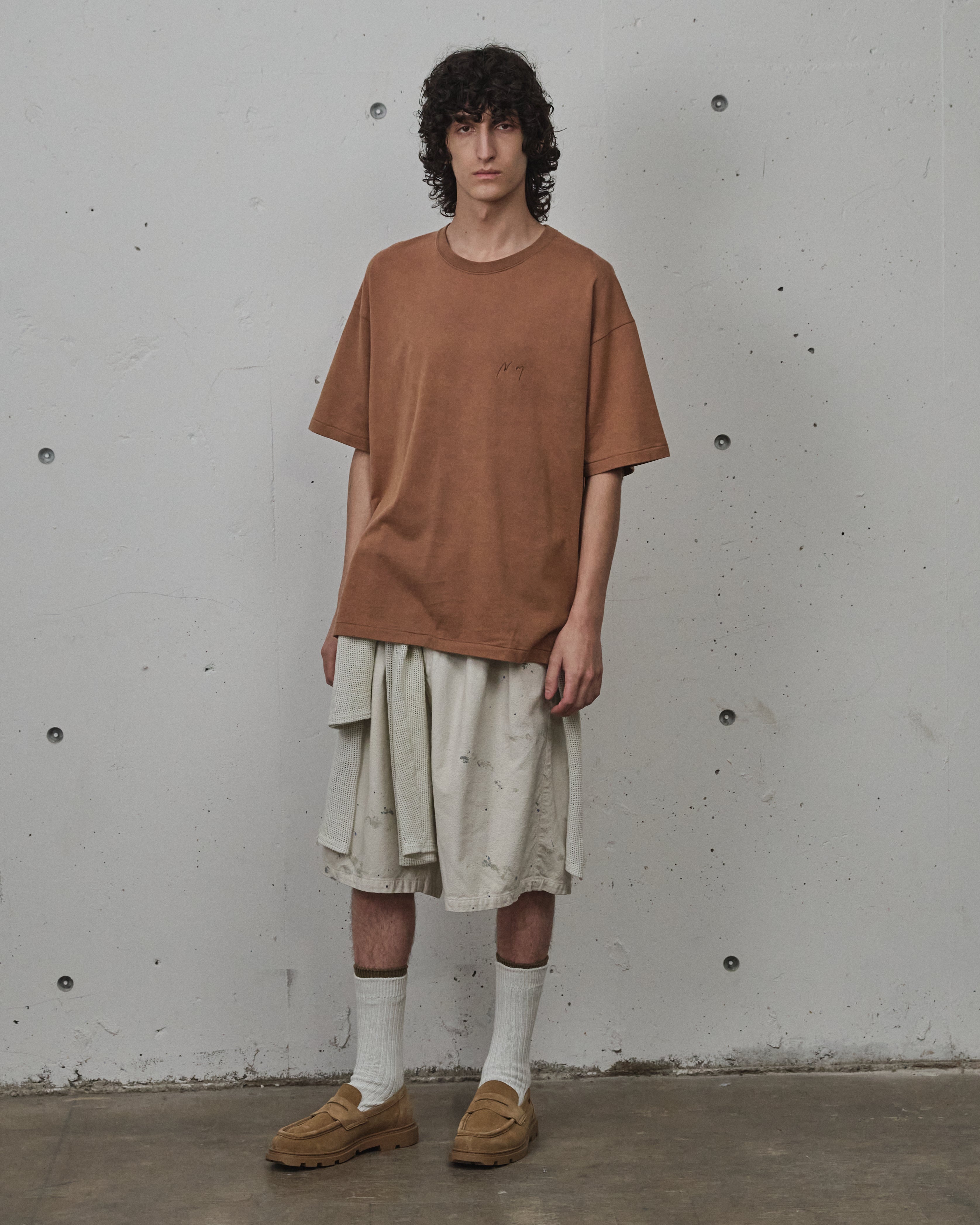 C/R DUCK SHORT PANTS(WHITE)