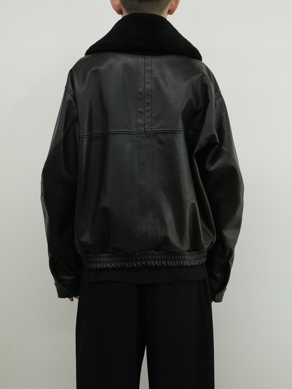 LEATHER JKT
