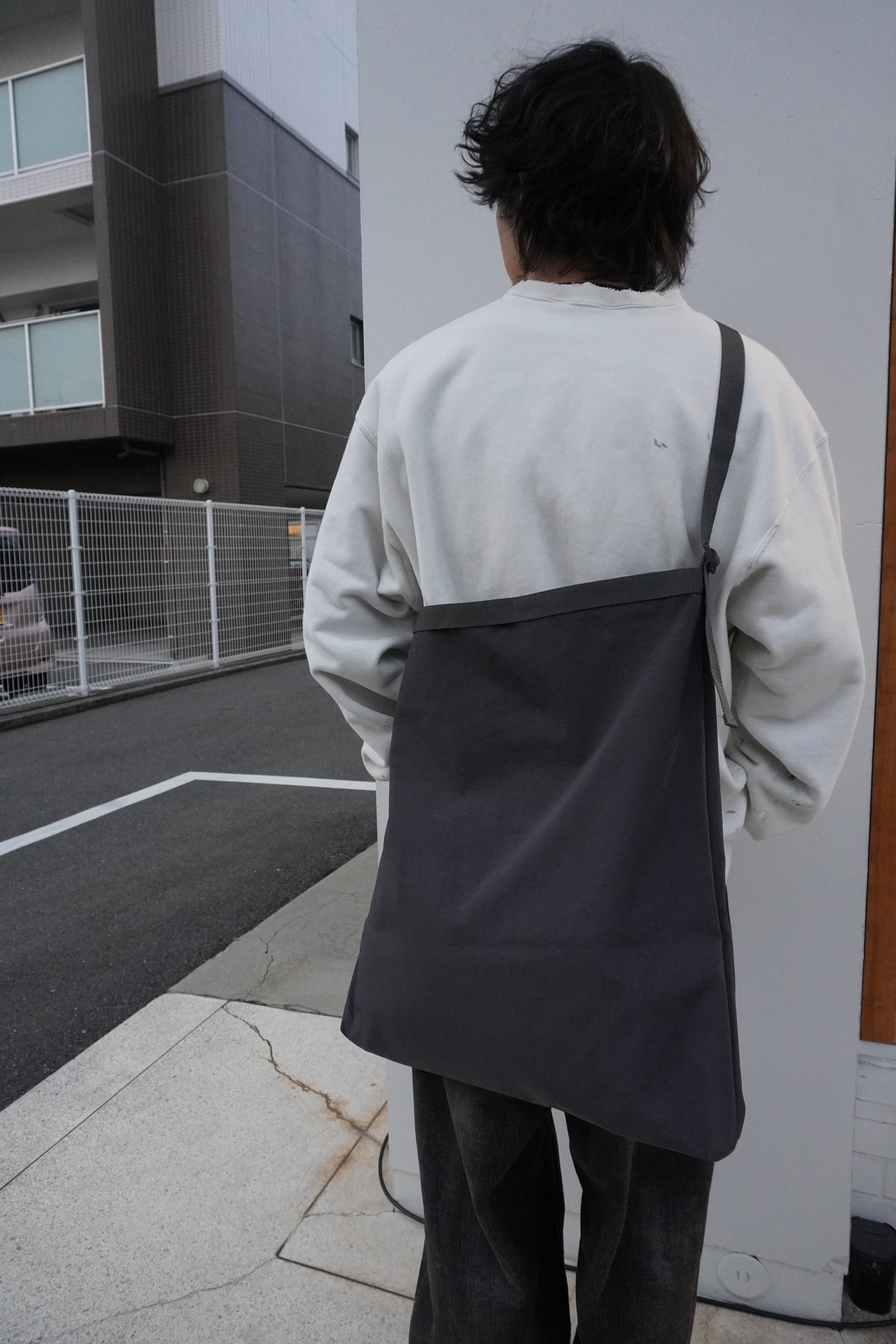 BIG FLAT BAG(GRAY)