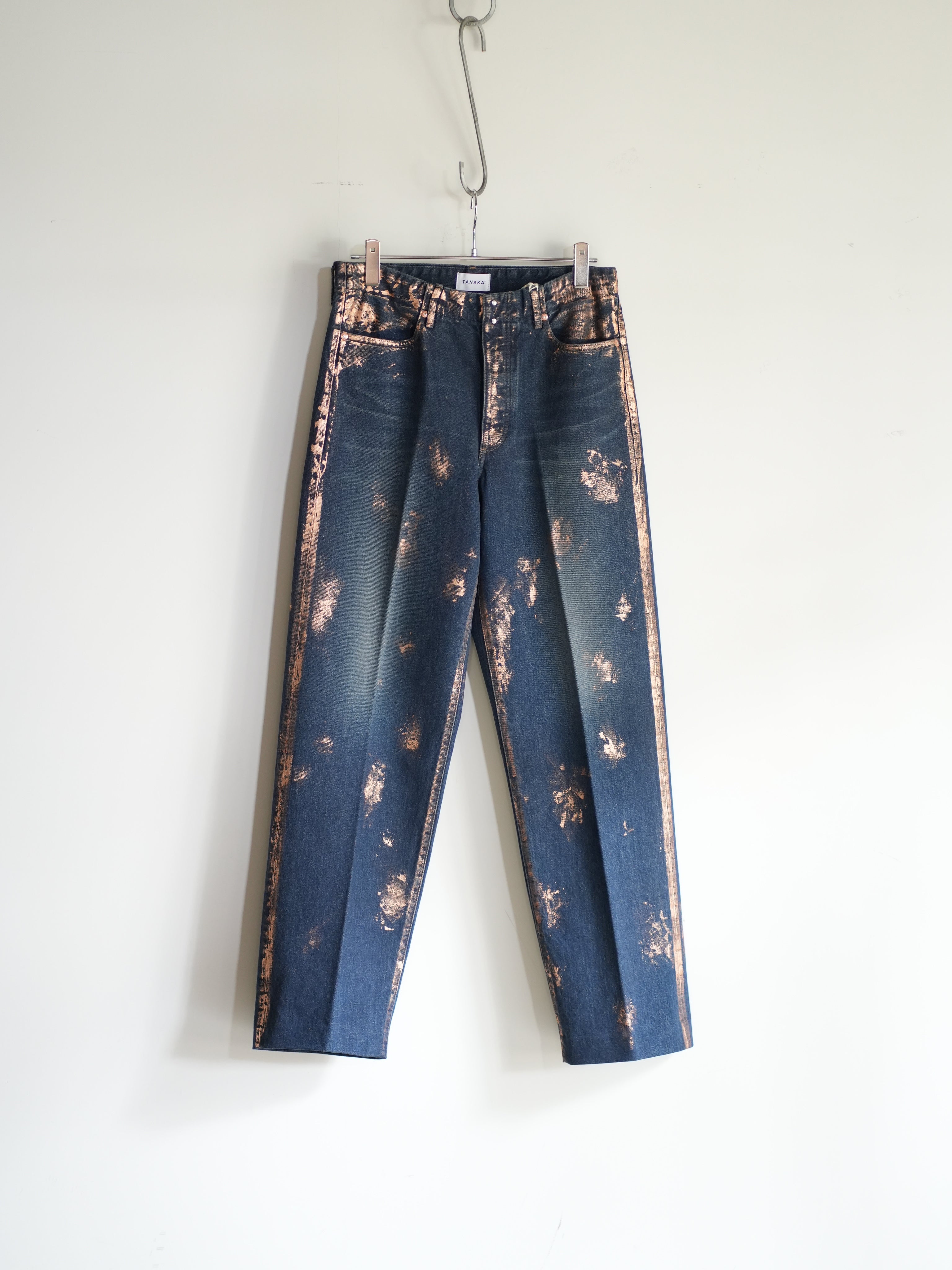 THE JEAN TROUSERS(BRONZE BLUE)