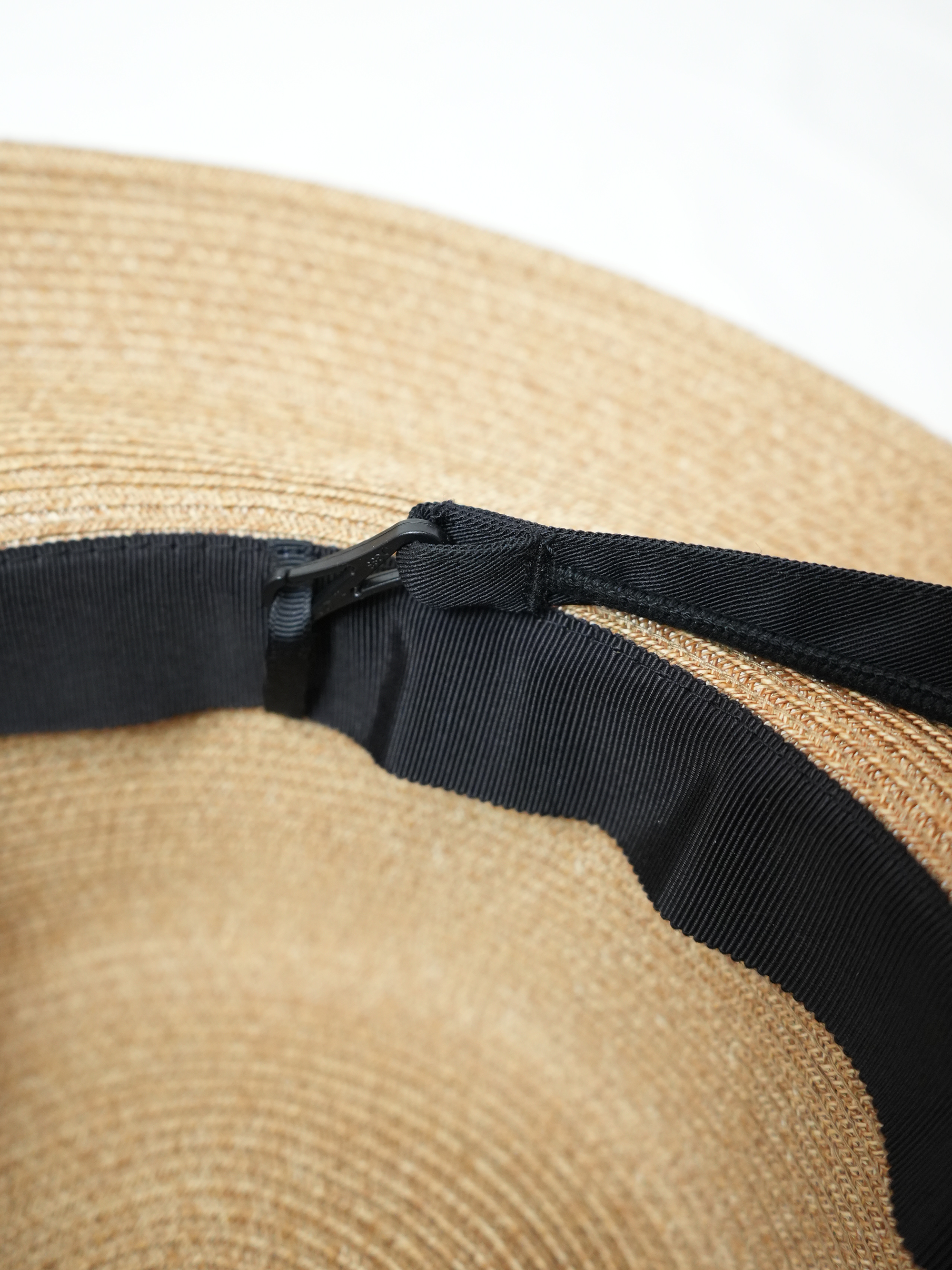 PAPER BRAID HAT(W CHIN STRAP)