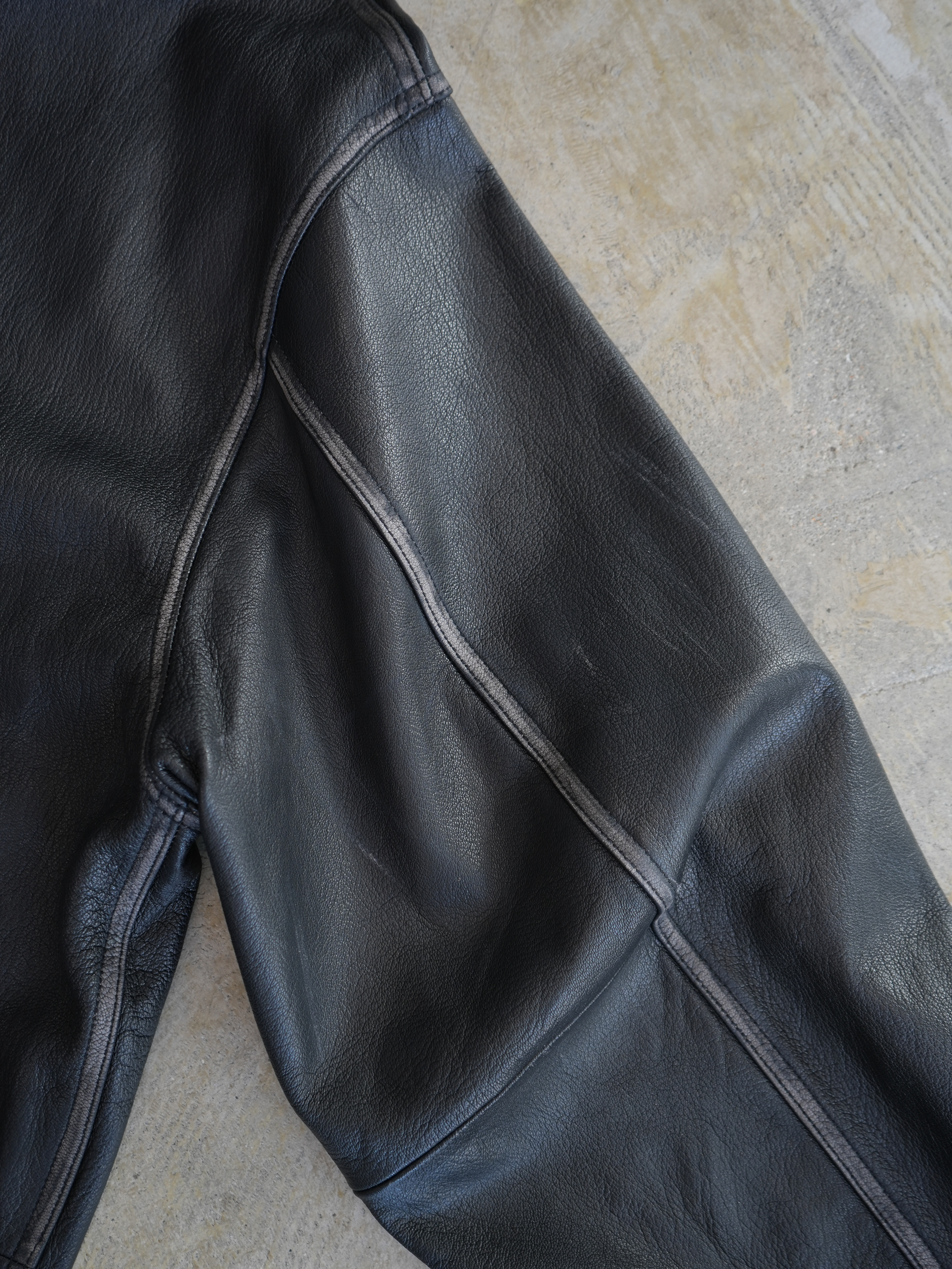 leather coverall