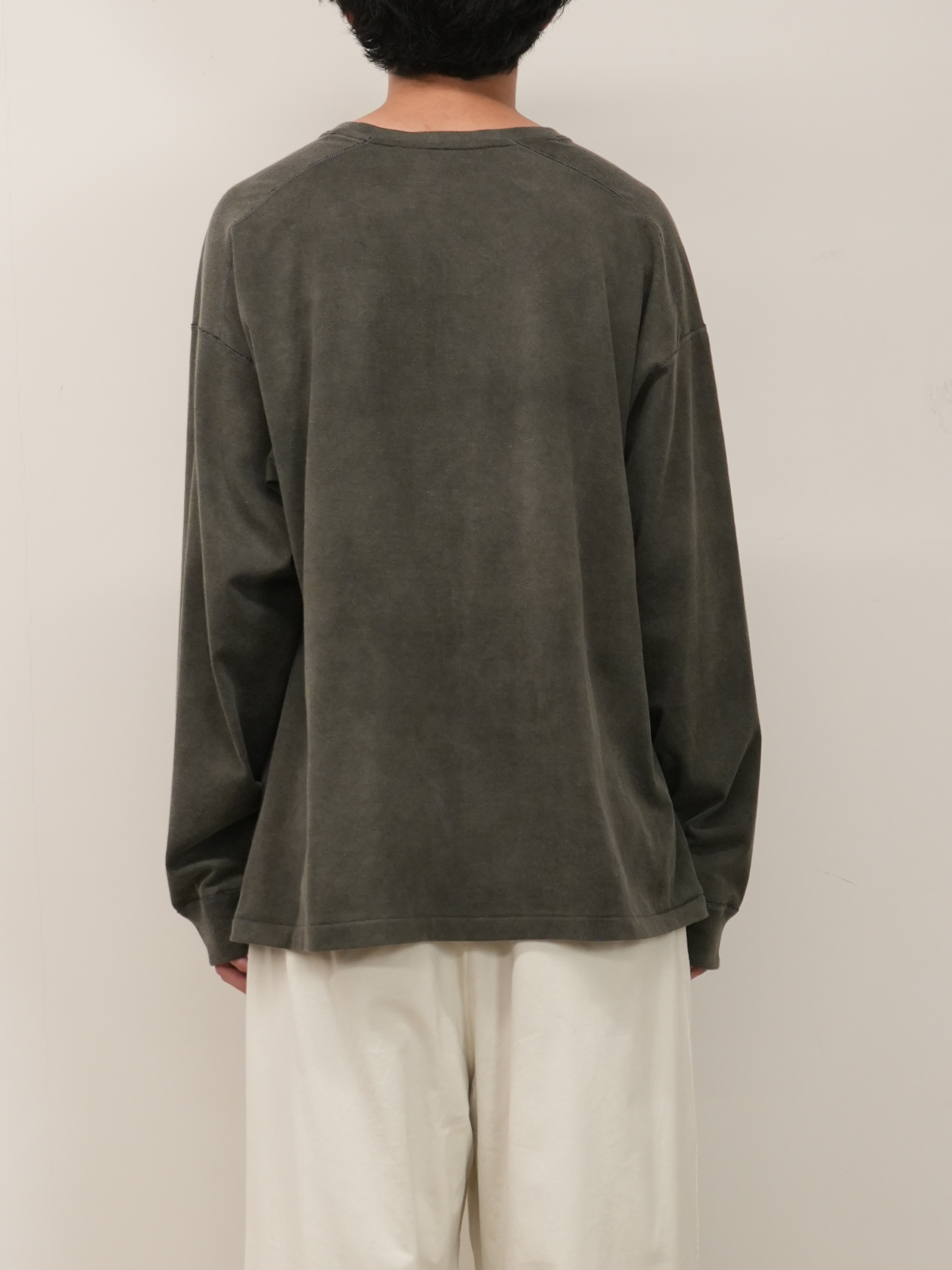 UNEVENNESS LS T-SHIRT(BLACK)