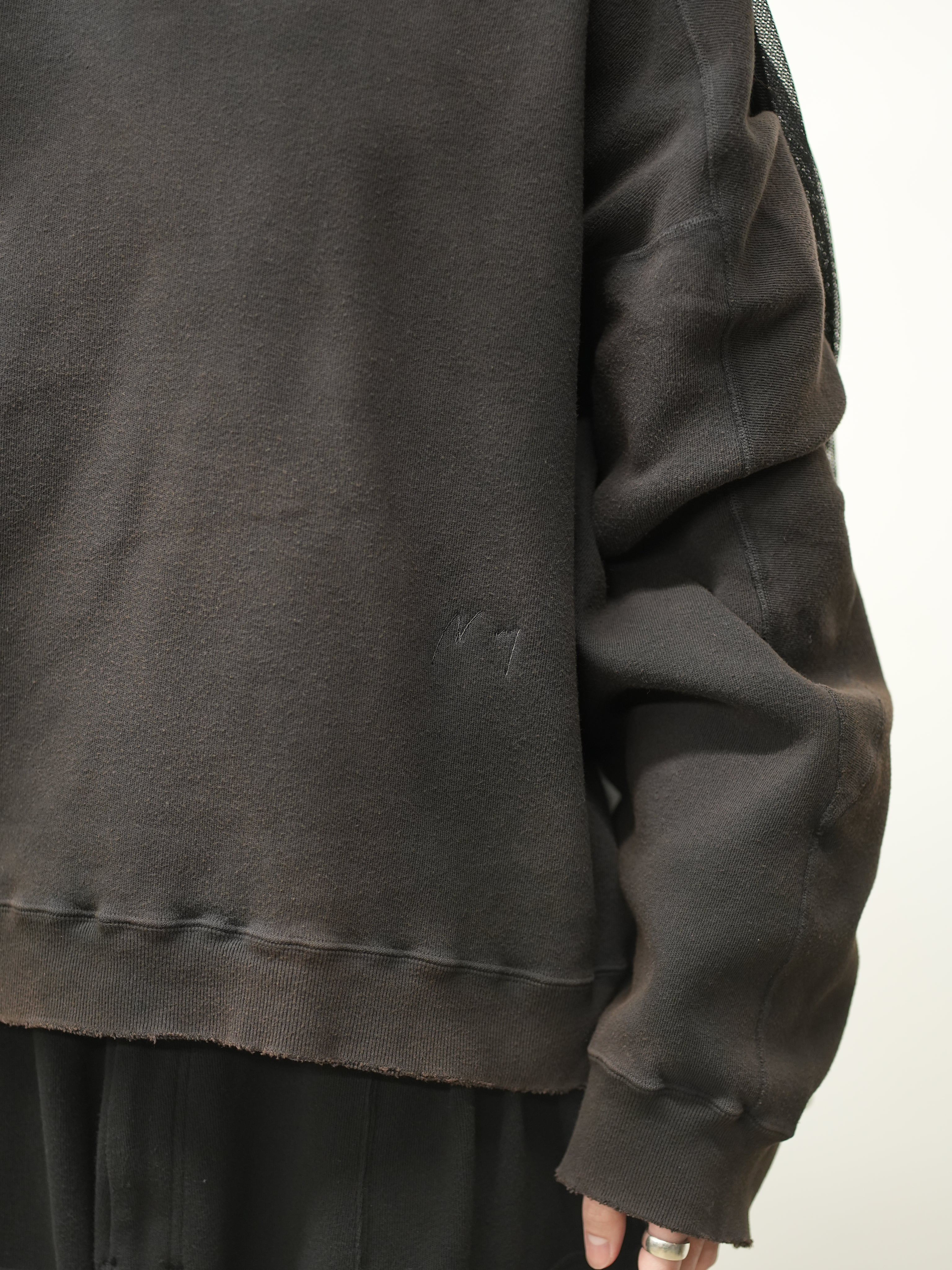 SMOOTH SWEAT SHIRT(BLACK)