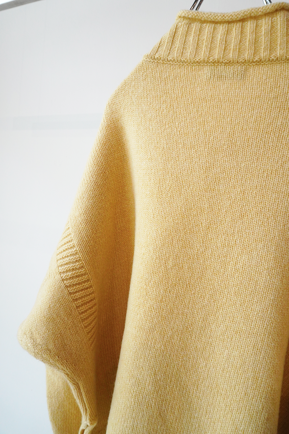 [50%OFF]Lambs Wool Guernsey Sweater Short (CREAM)