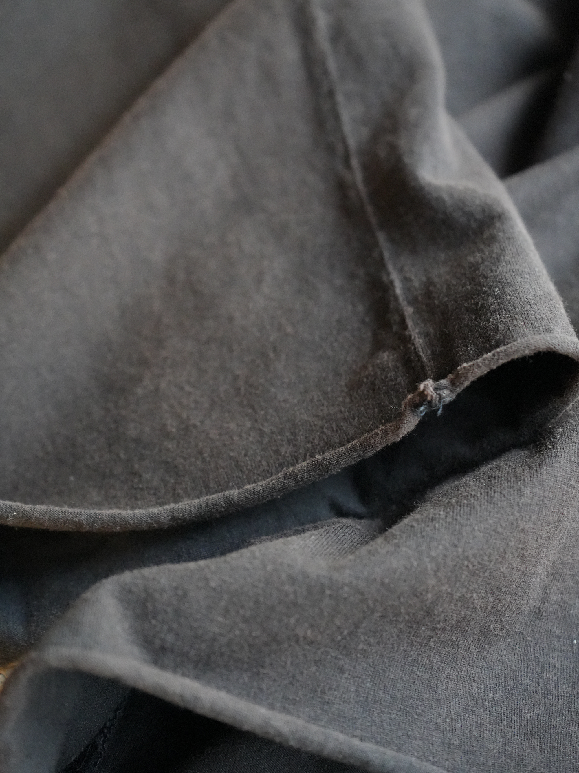 【ANCELLM/exclusive】FADED DRAPE WIDE EASY CUT SLACKS EX