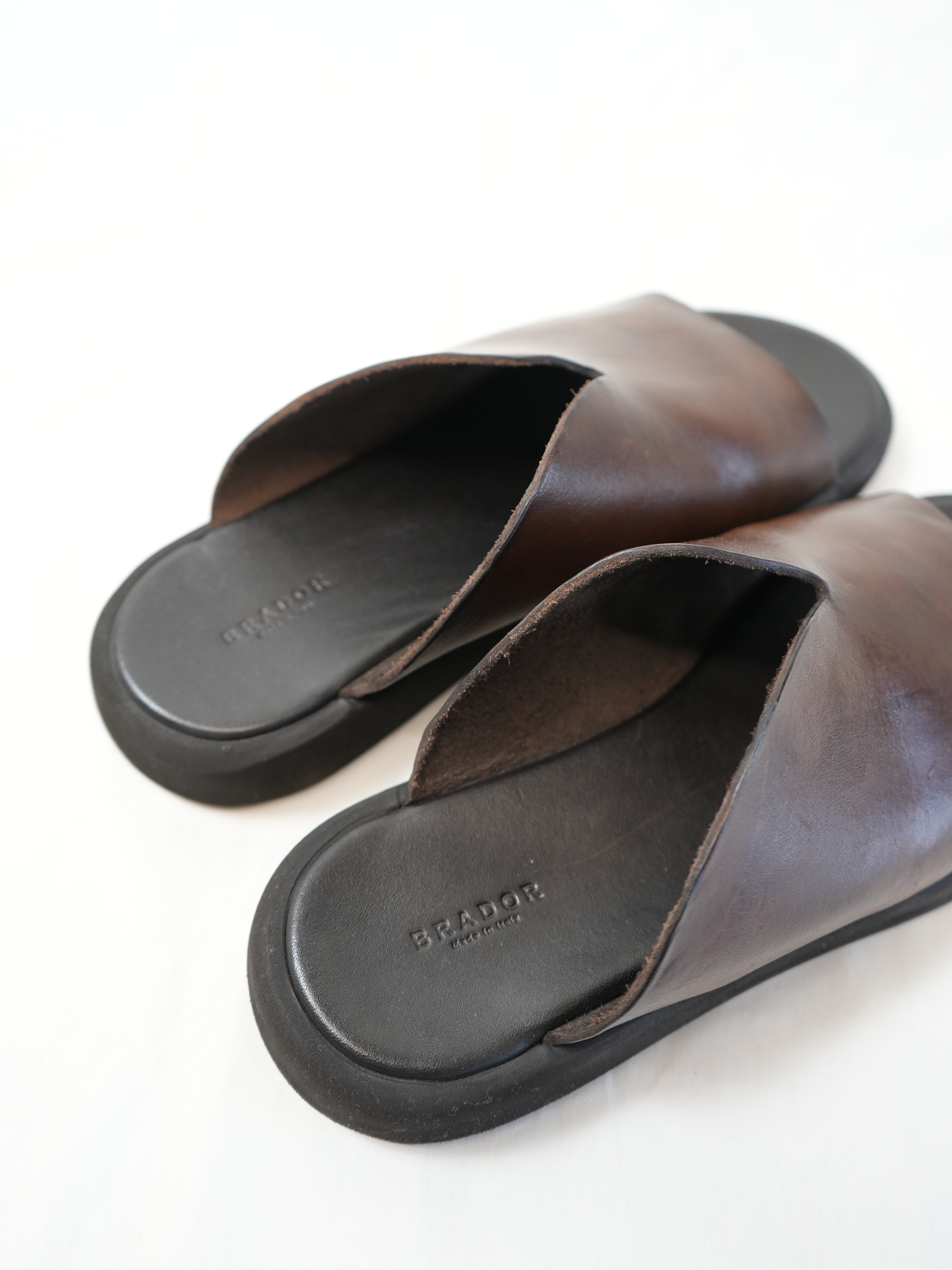LEATHER SANDAL (92-571T-4S / T.MORO)