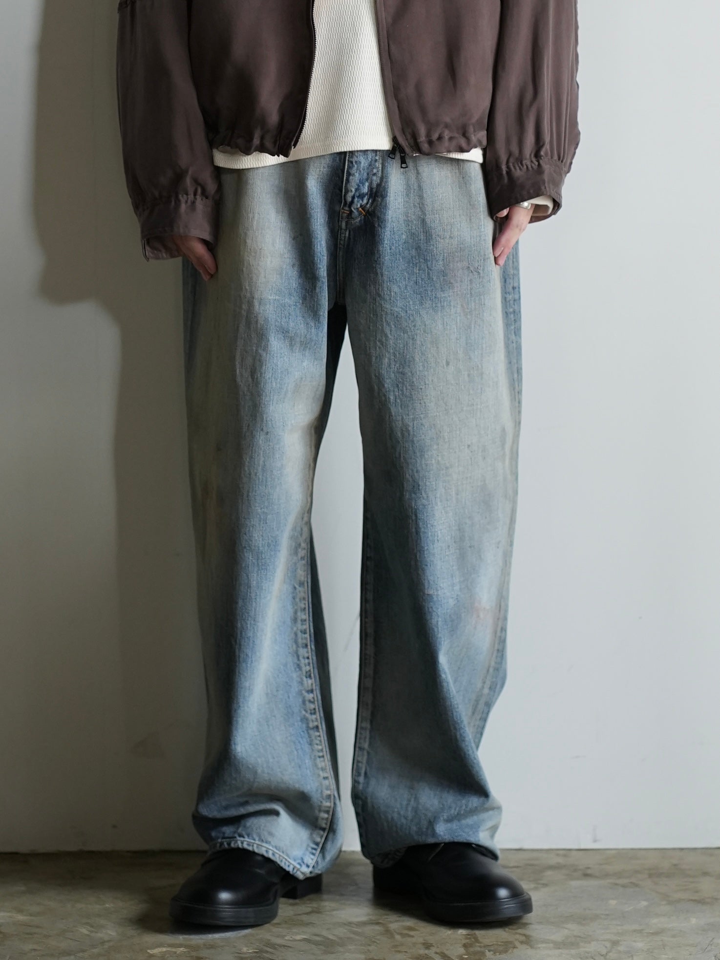 #01 MIDTAPERED 5P DENIM PANTS(INDIGO)