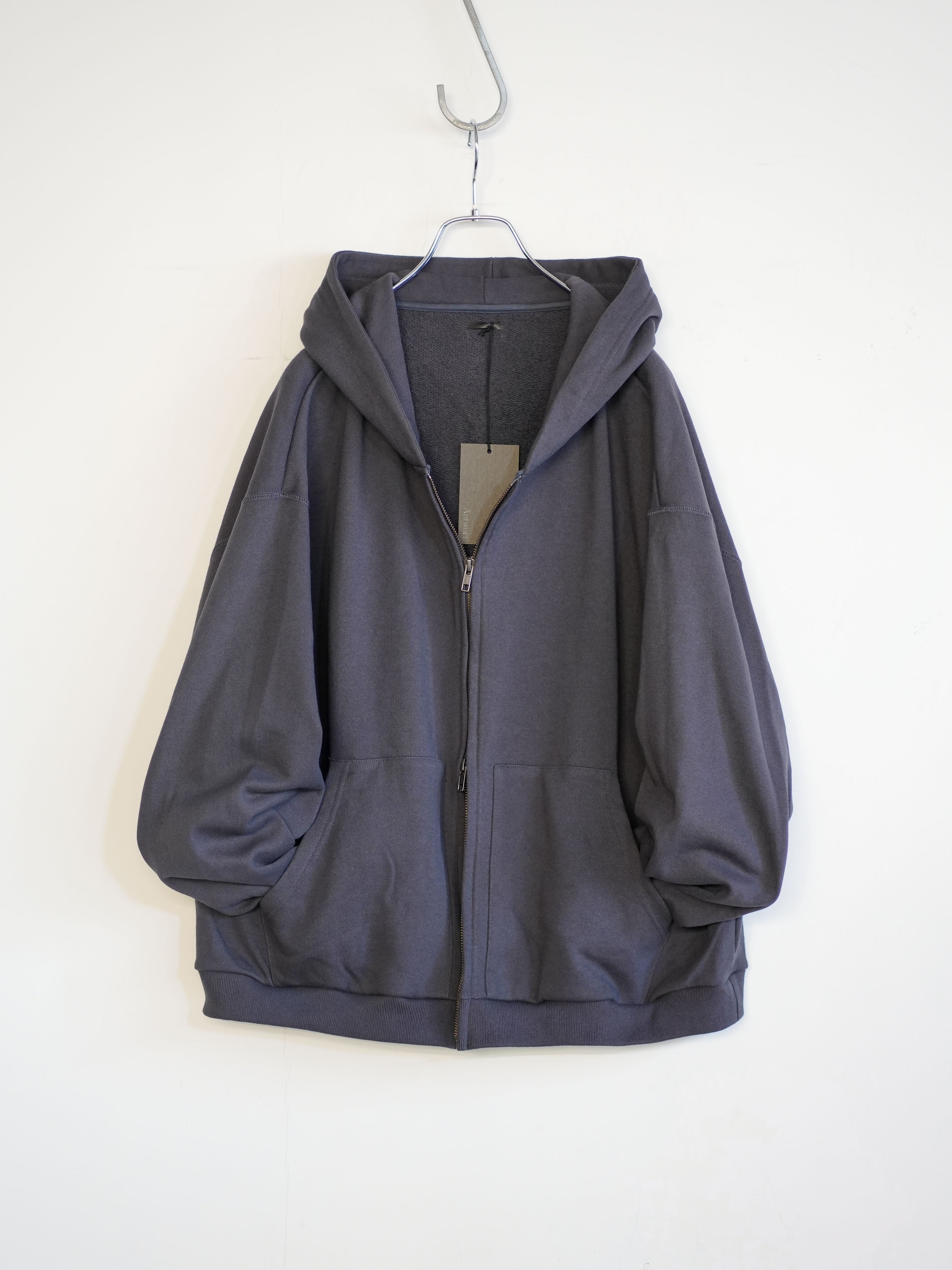FADE SWEAT ZIP PARKA
