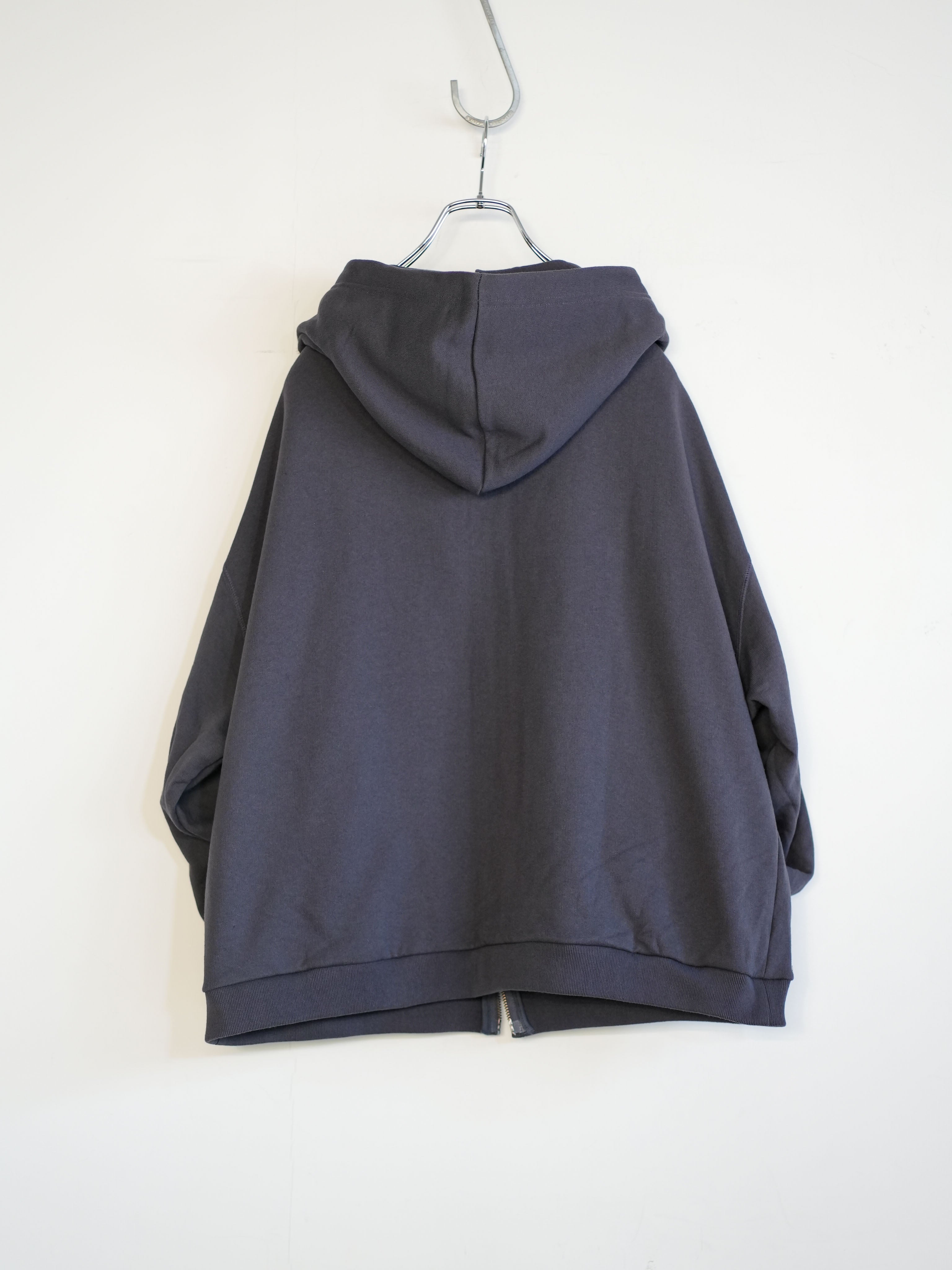 FADE SWEAT ZIP PARKA