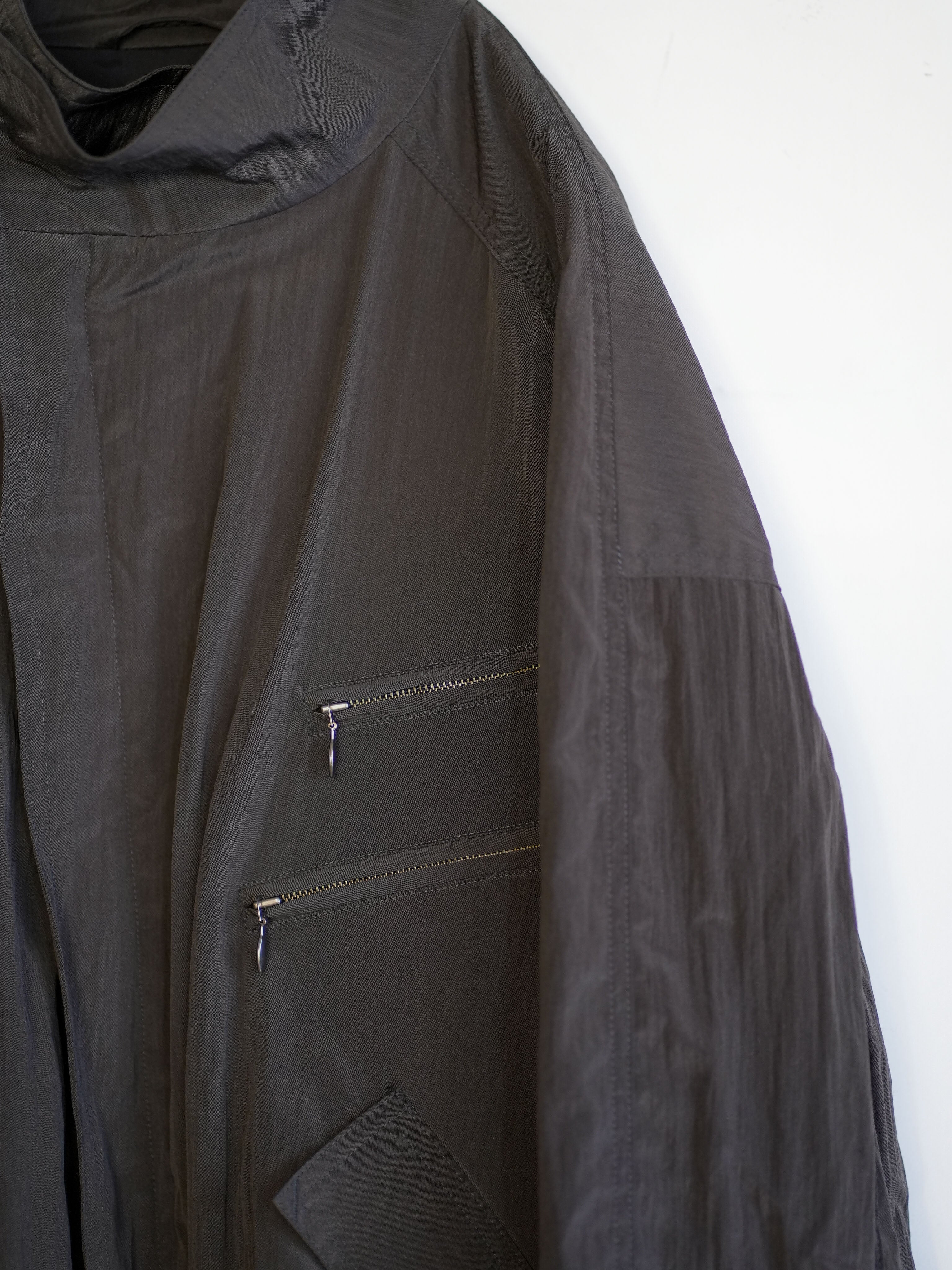 WOOL NYLON RIDERS BLOUSON