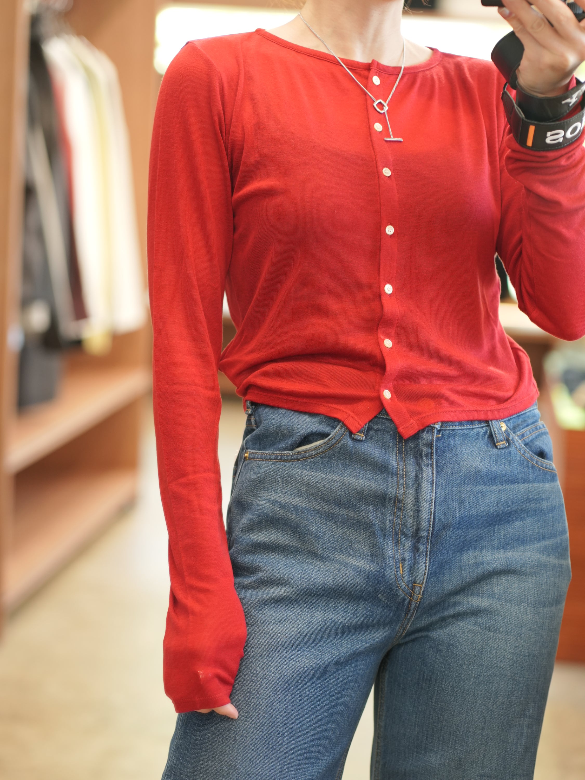 Cropped Cardigan - Cashmere Blend
