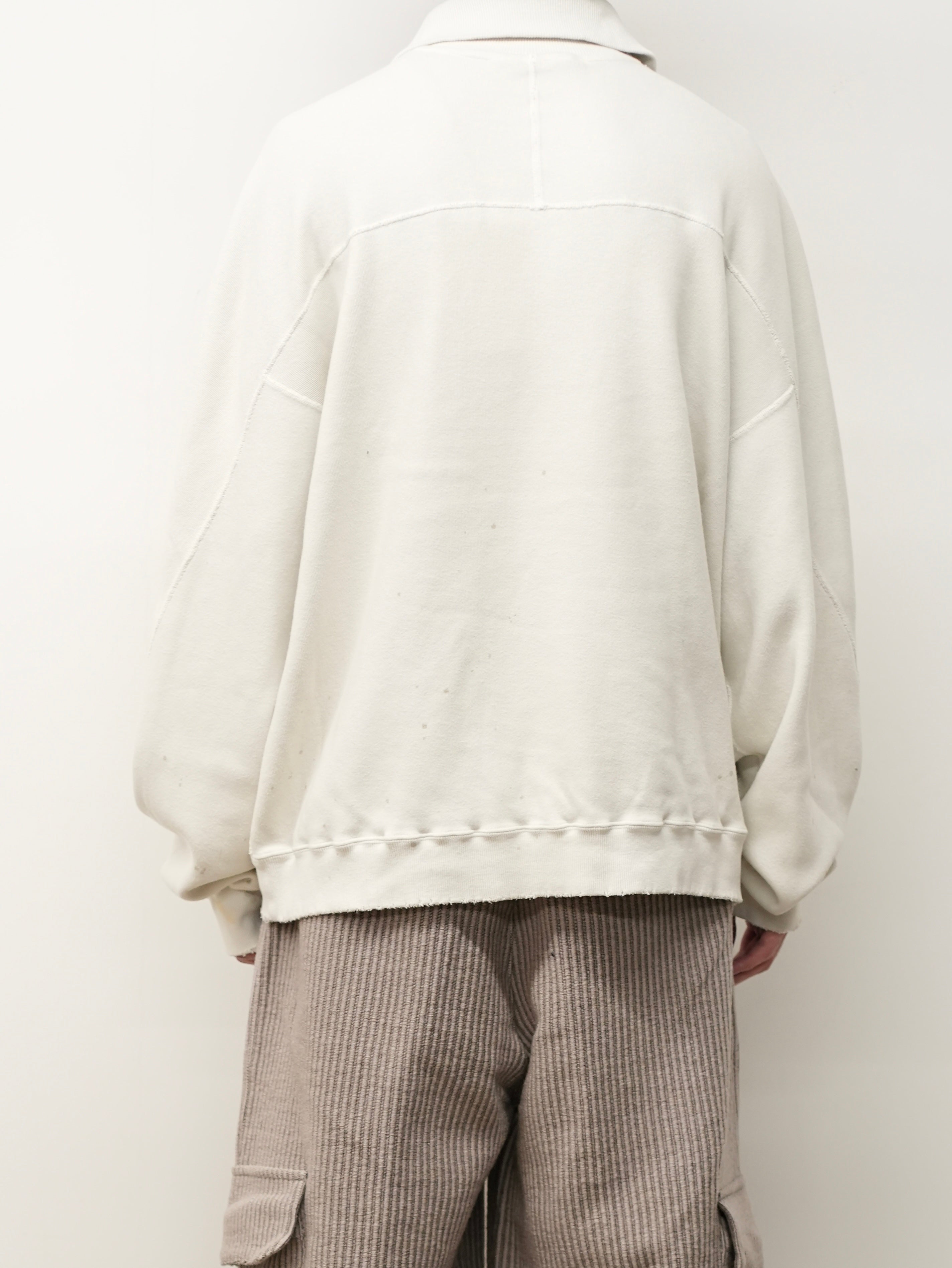 SMOOTH KNIT PULLOVER SHIRT(GRAY)