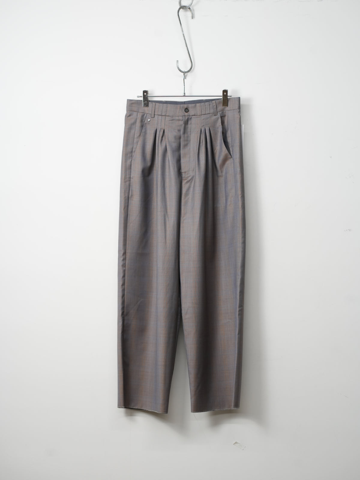 ULTRAWIDEPLEATED(BLUE & ORANGE CHECKED)