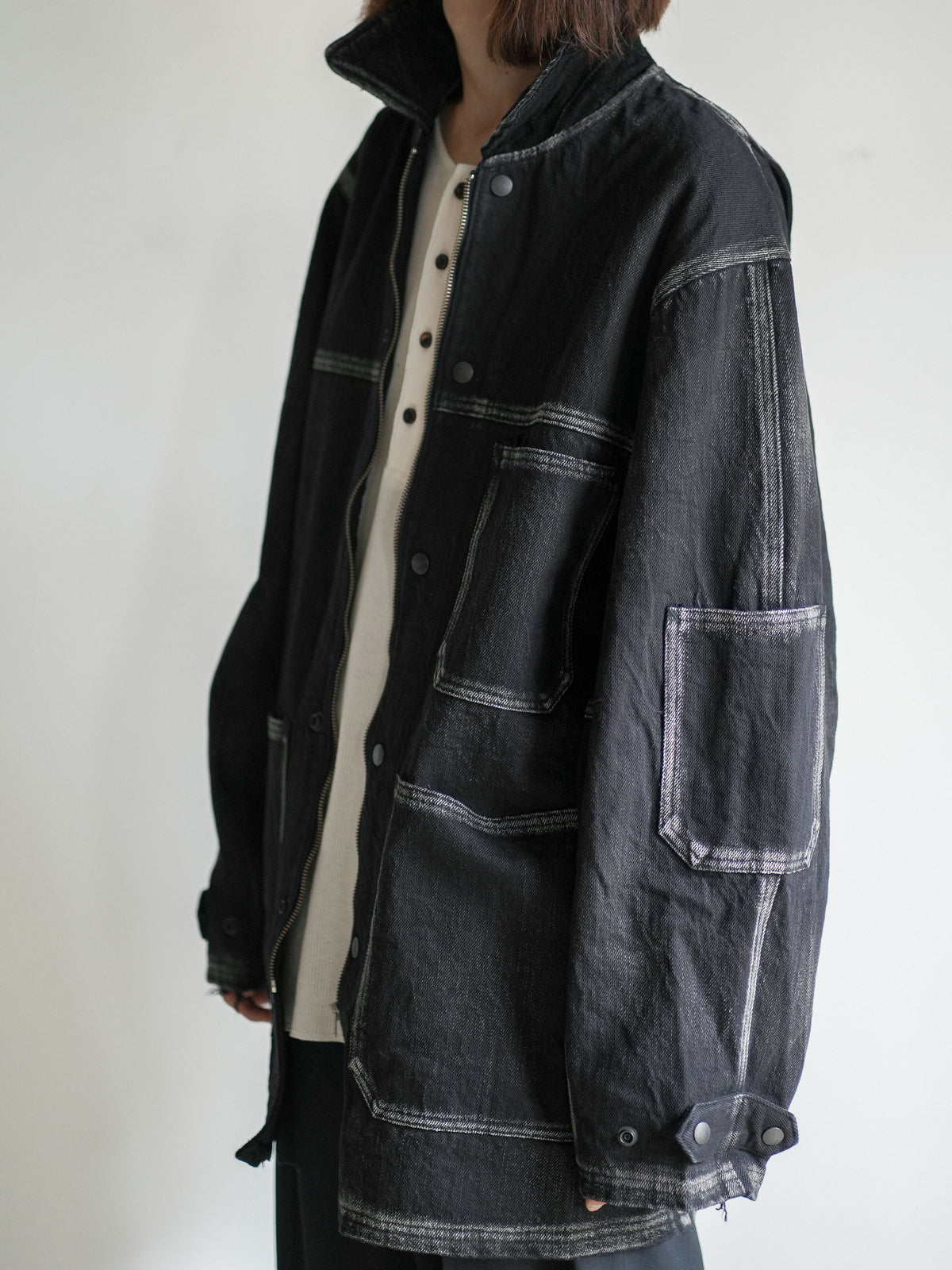 denim coverall - ag