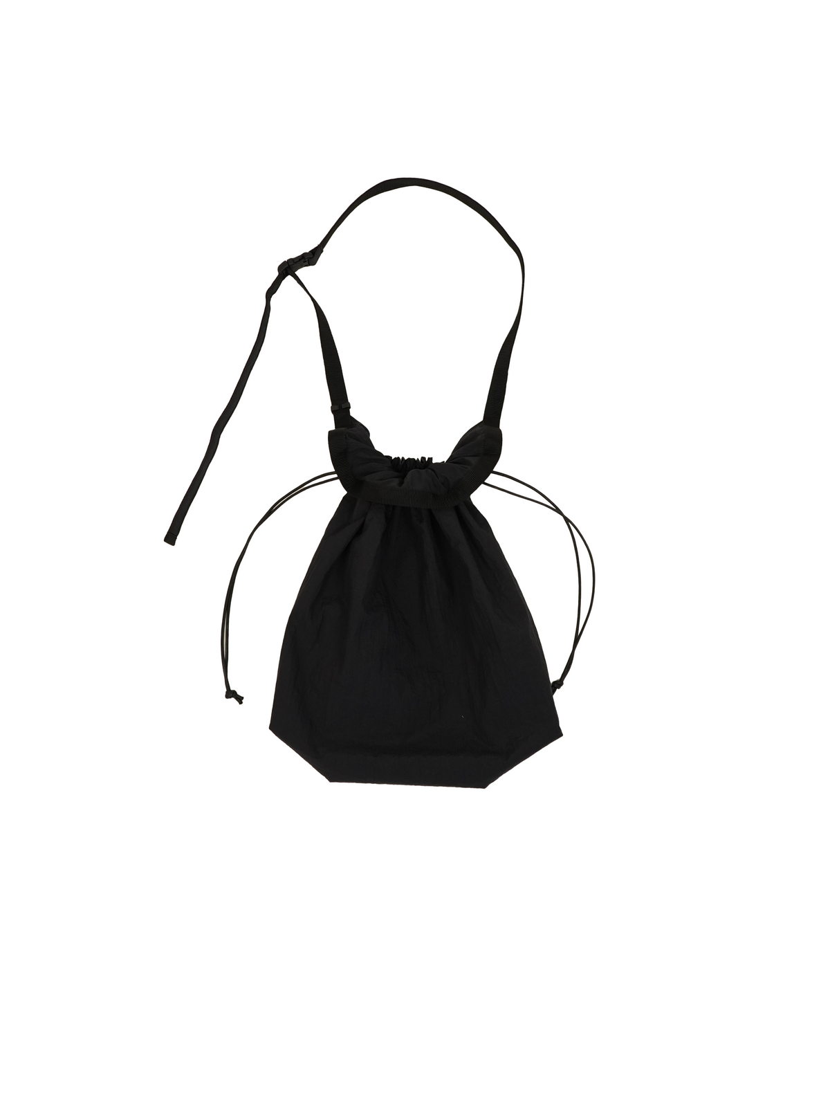 SHRINK TAFFETA BIG RED CROSS APRON BAG