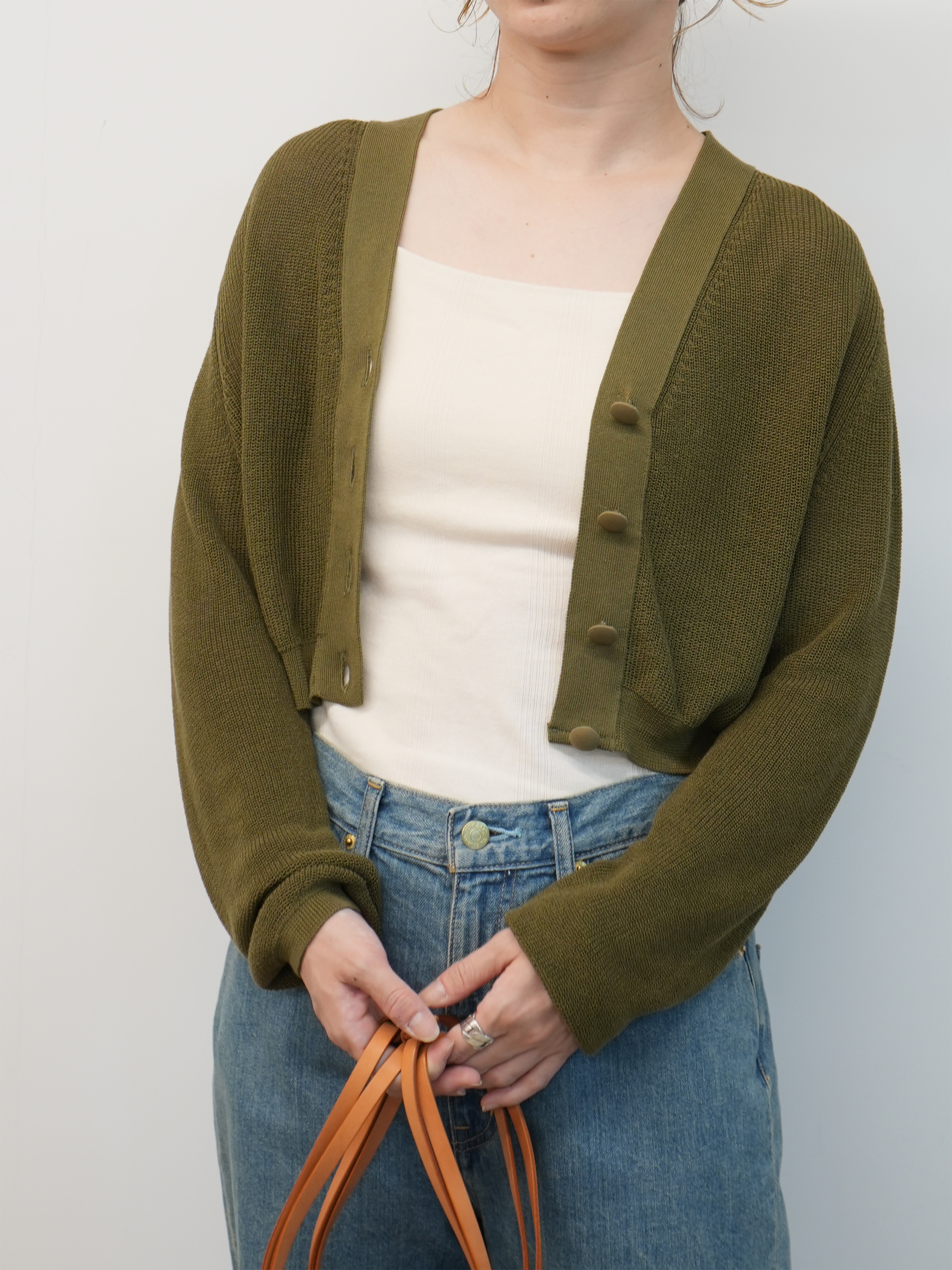 V/NECK CARDIGAN