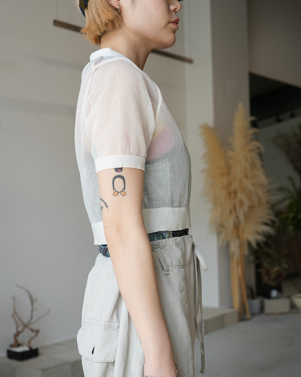 frost chibi polo tops(WHITE)