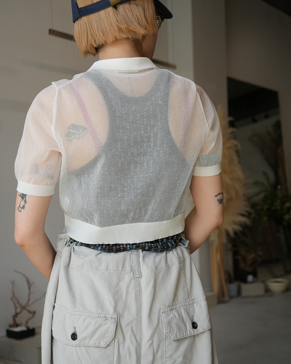 frost chibi polo tops(WHITE)