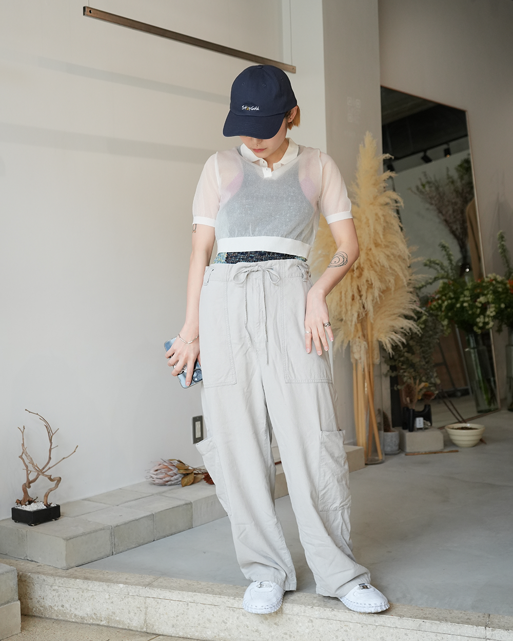 frost chibi polo tops(WHITE)