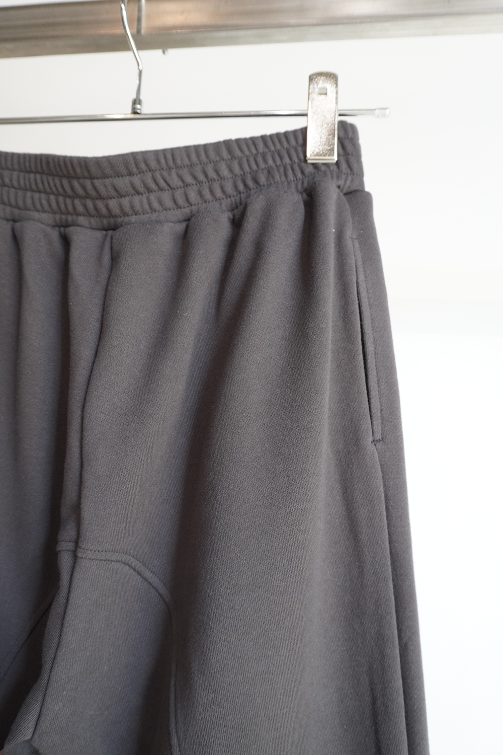 Knee Patch Sweat Pants(Charcoal)