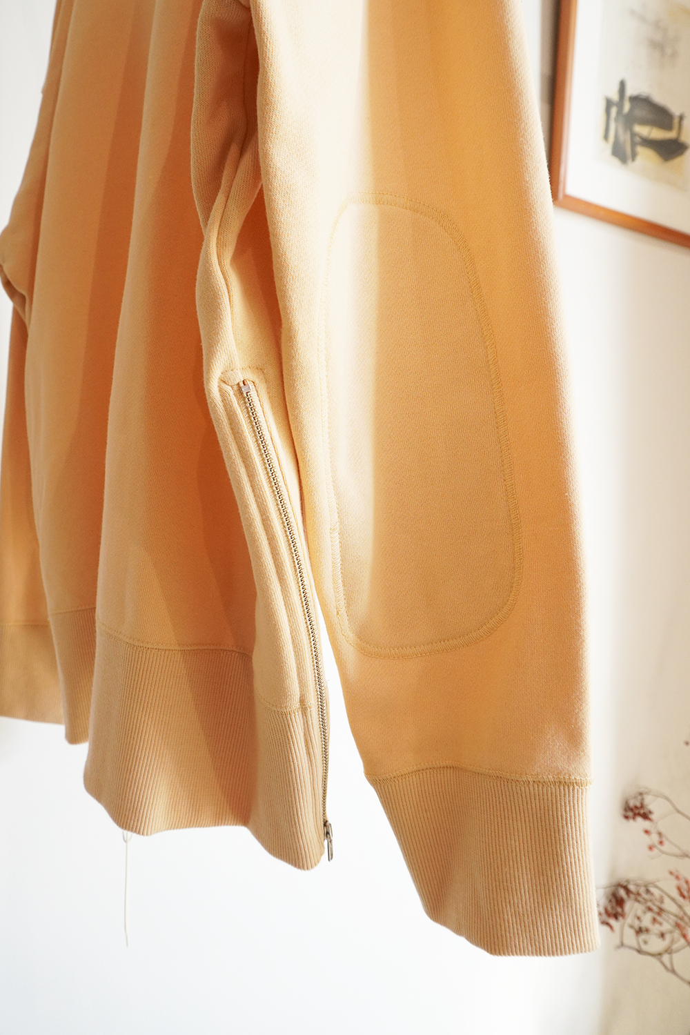 Drawstring High Neck Sweat PO(Egg)